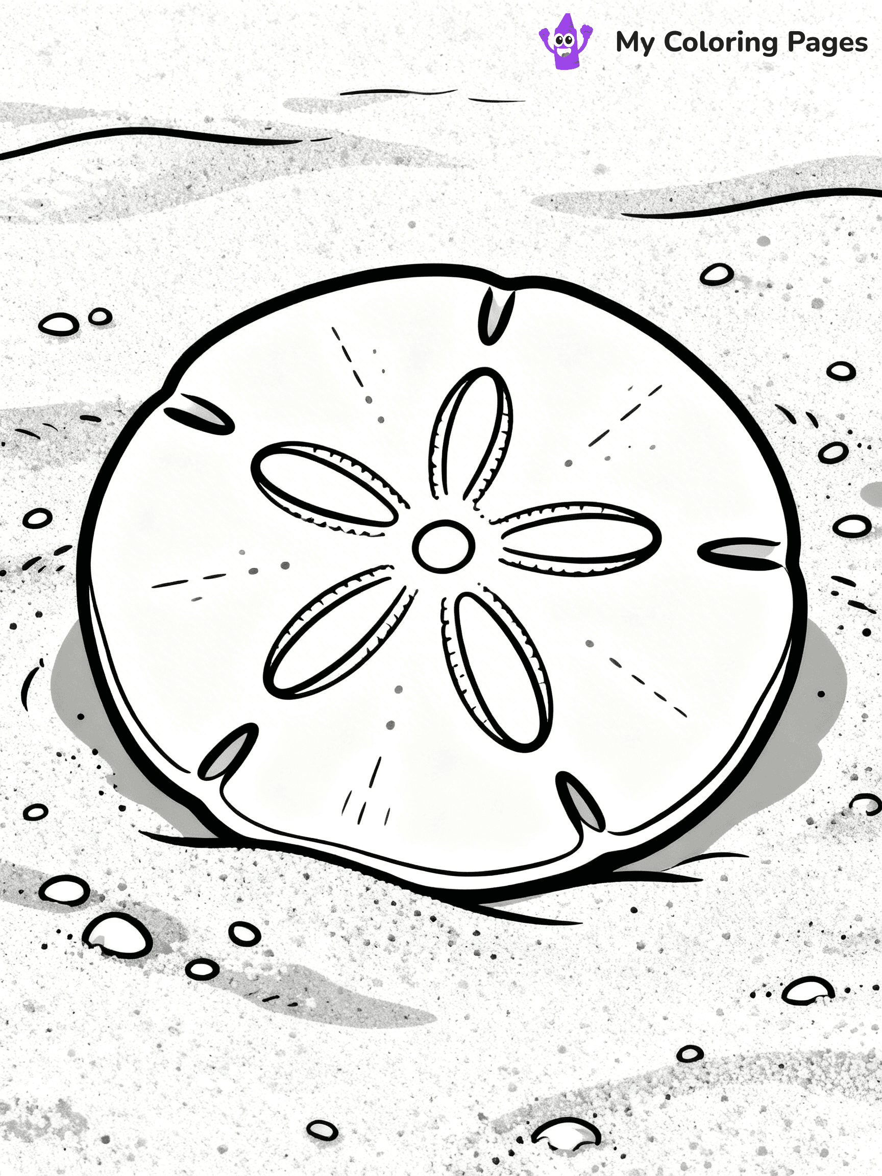 Seashell Coloring Pages - 47