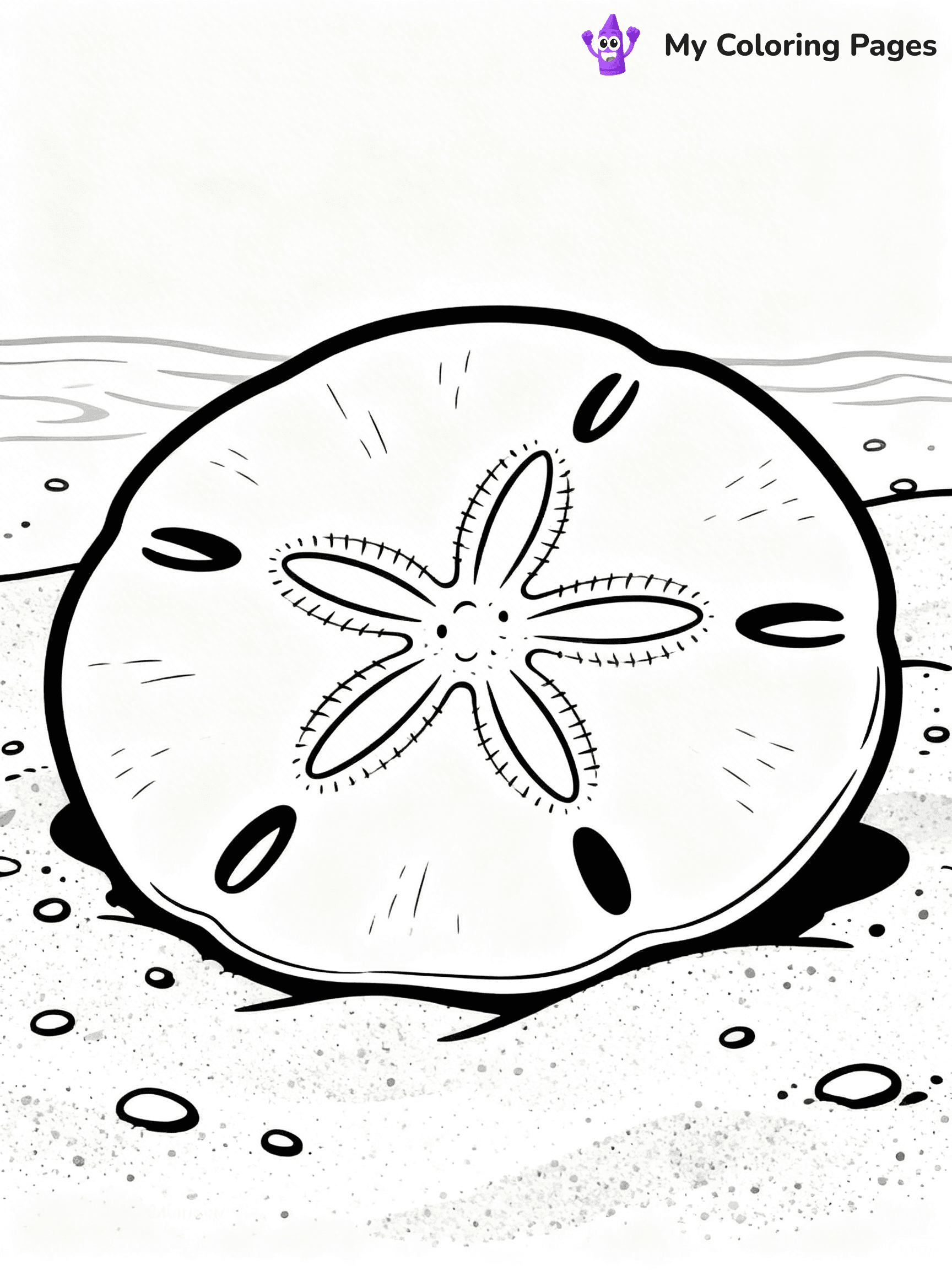 Seashell Coloring Pages - 46