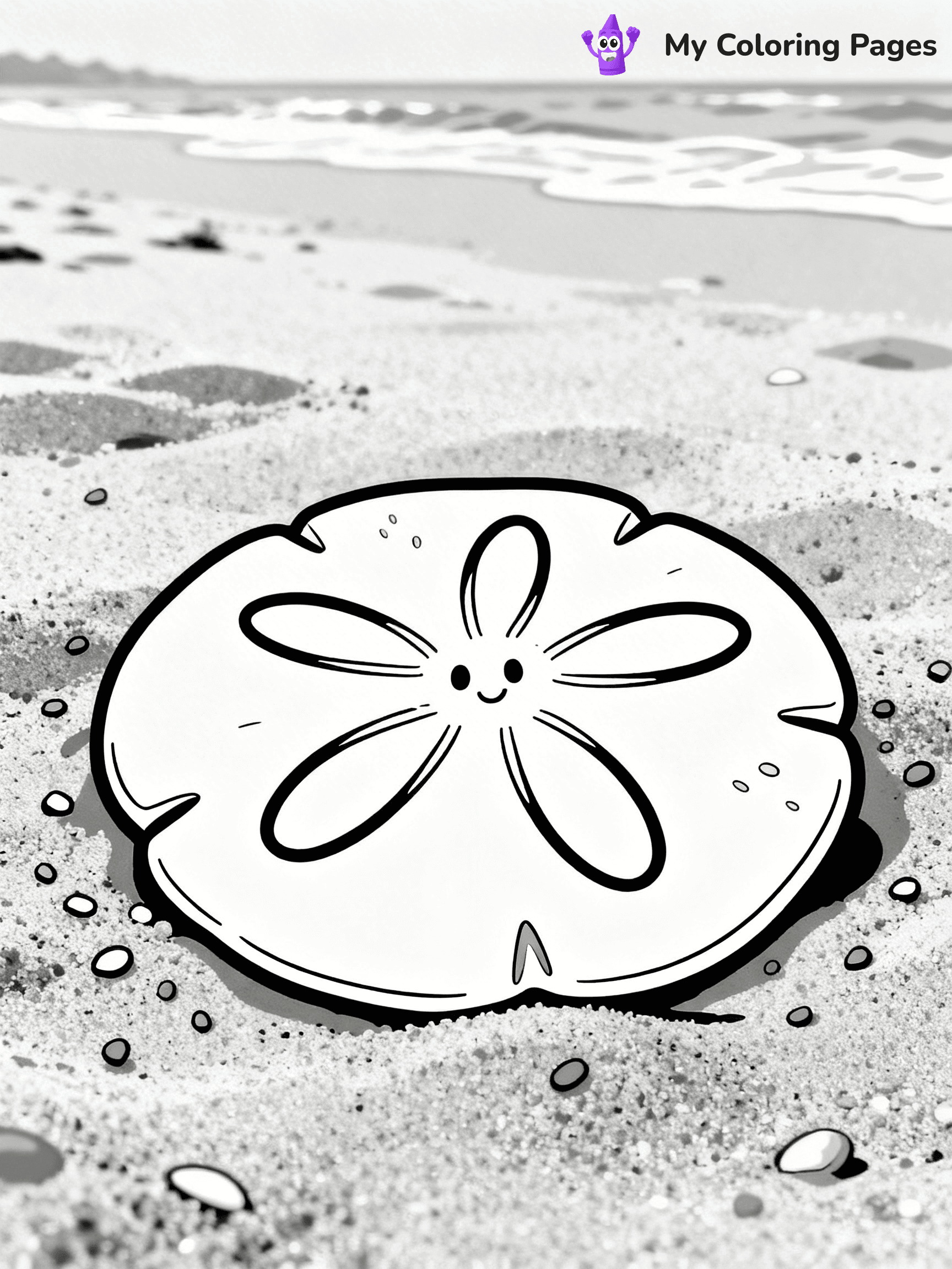 Seashell Coloring Pages - 45