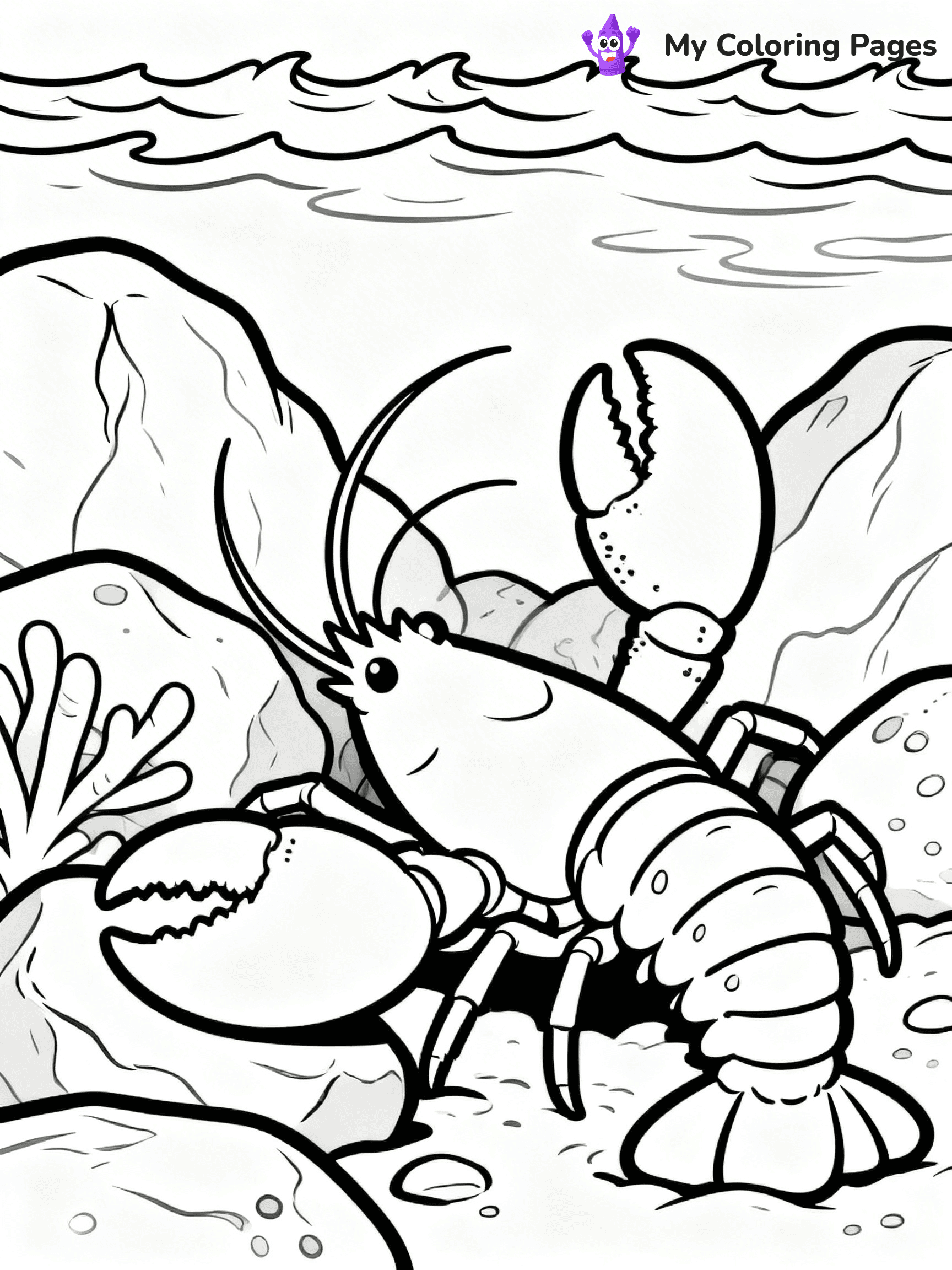 Seashell Coloring Pages - 36