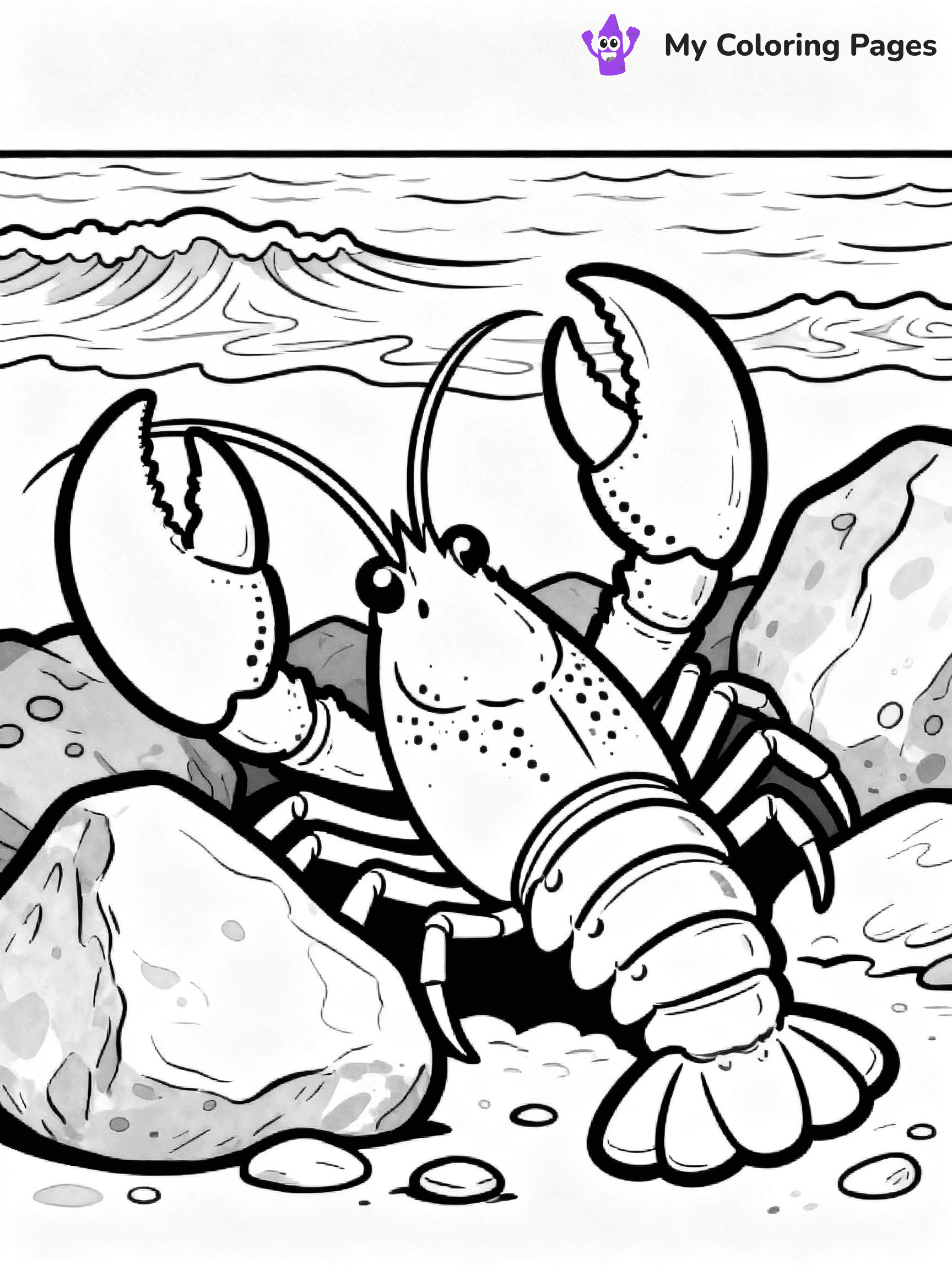 Seashell Coloring Pages - 35