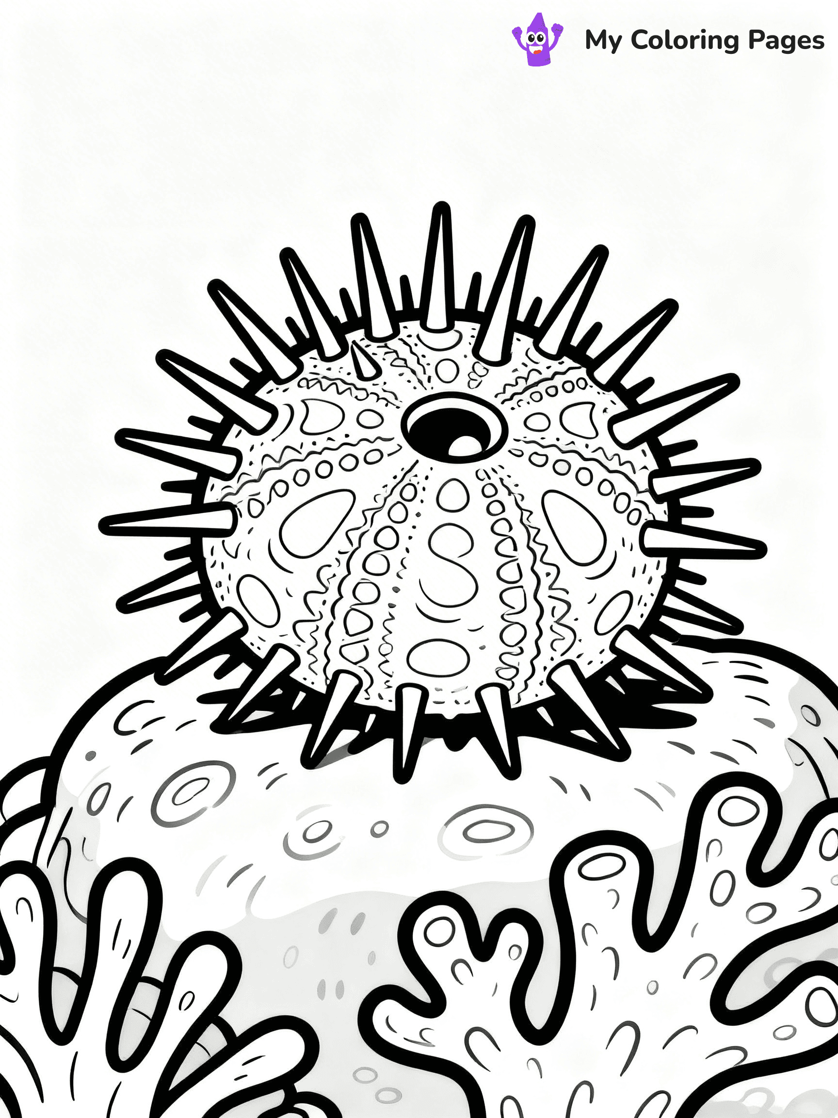 Seashell Coloring Pages - 7