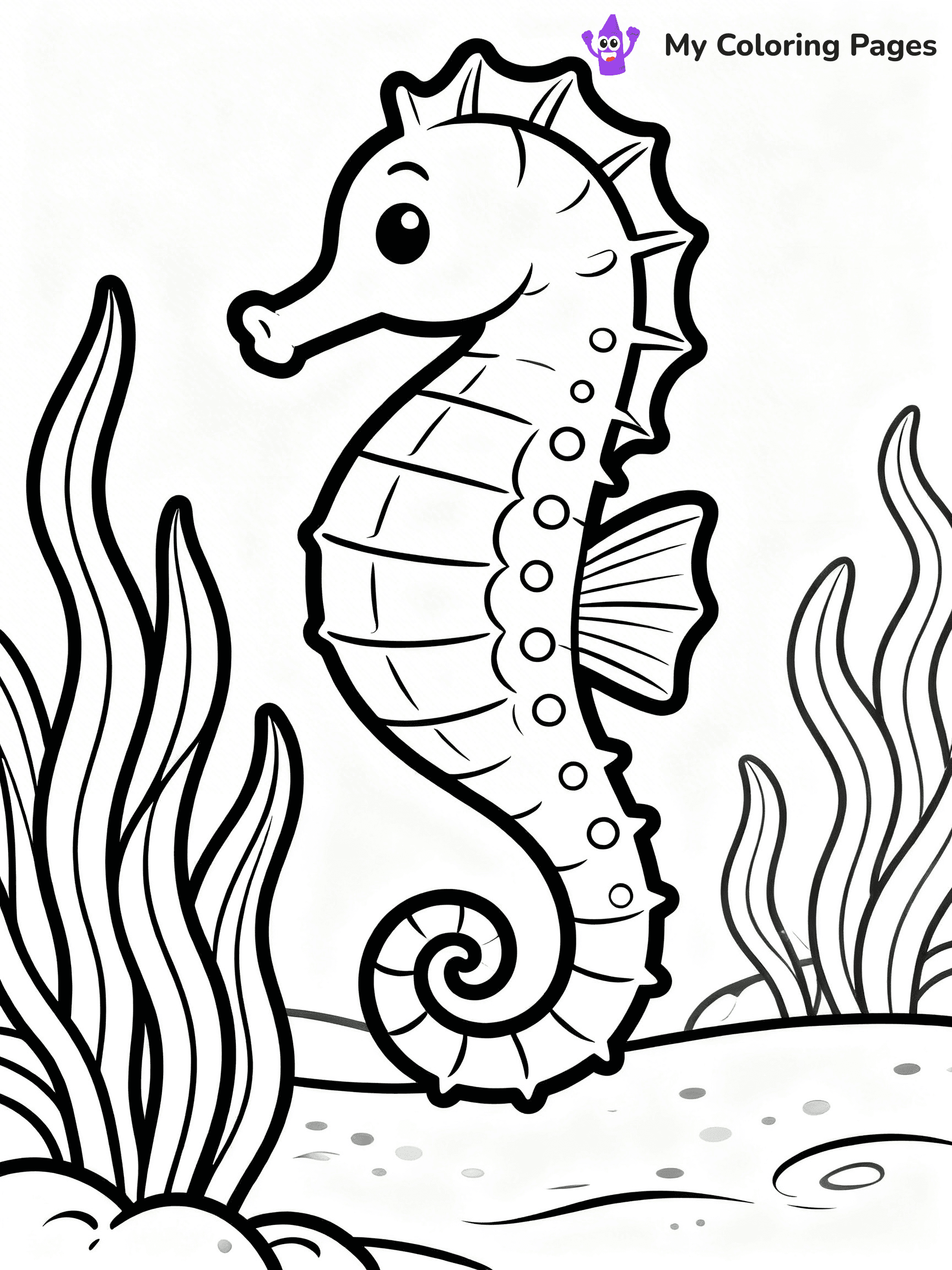 Seashell Coloring Pages - 4