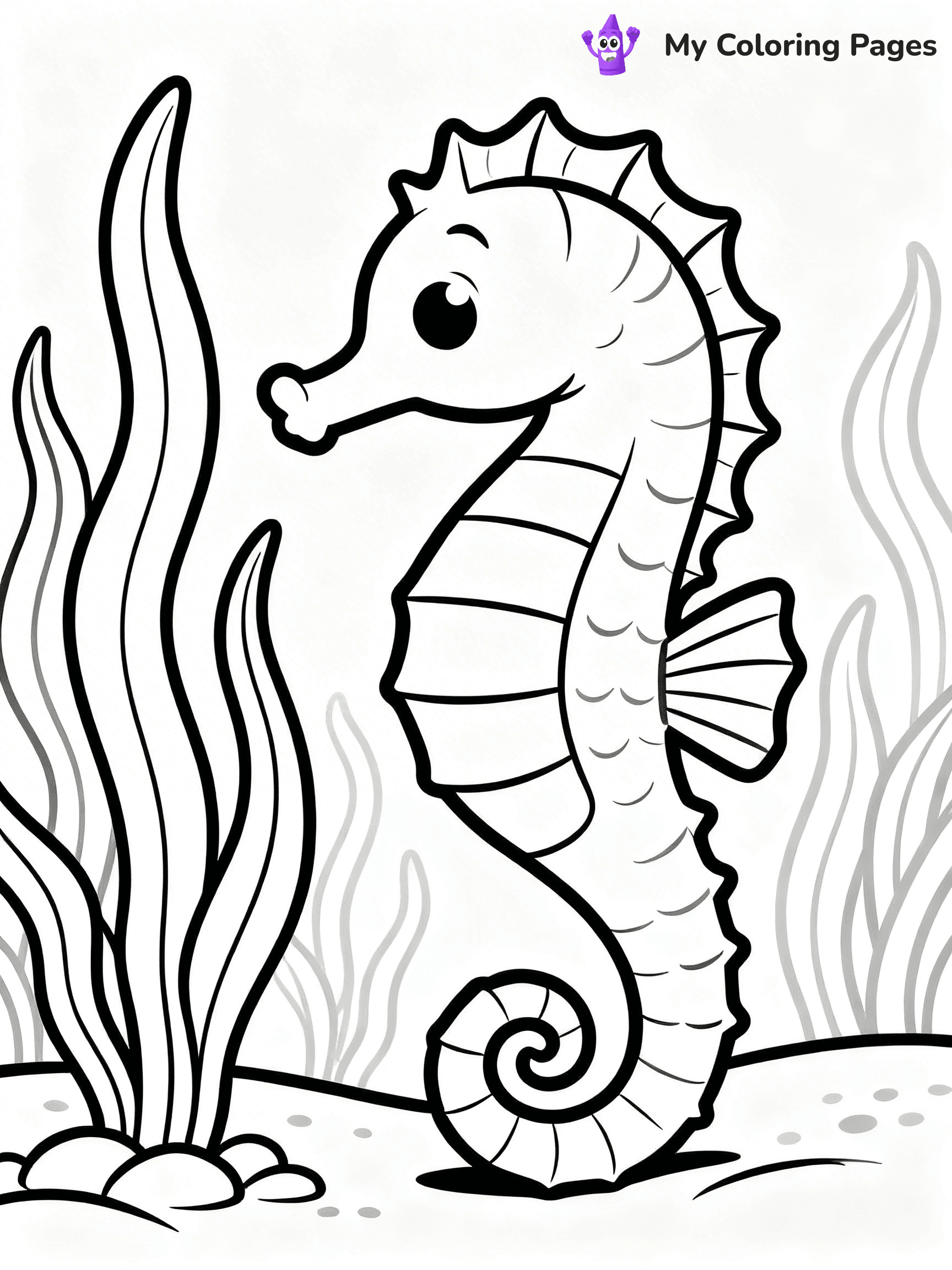 Seashell Coloring Pages - 3