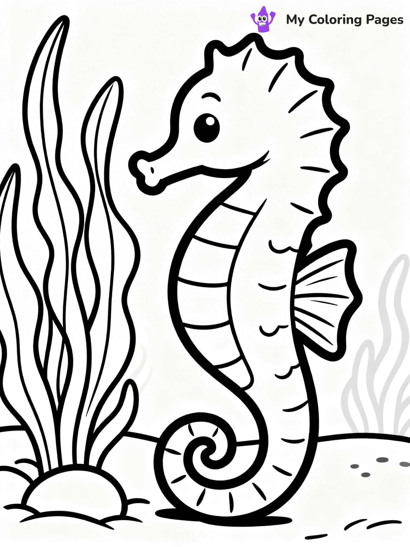 Seashell Coloring Pages - 2