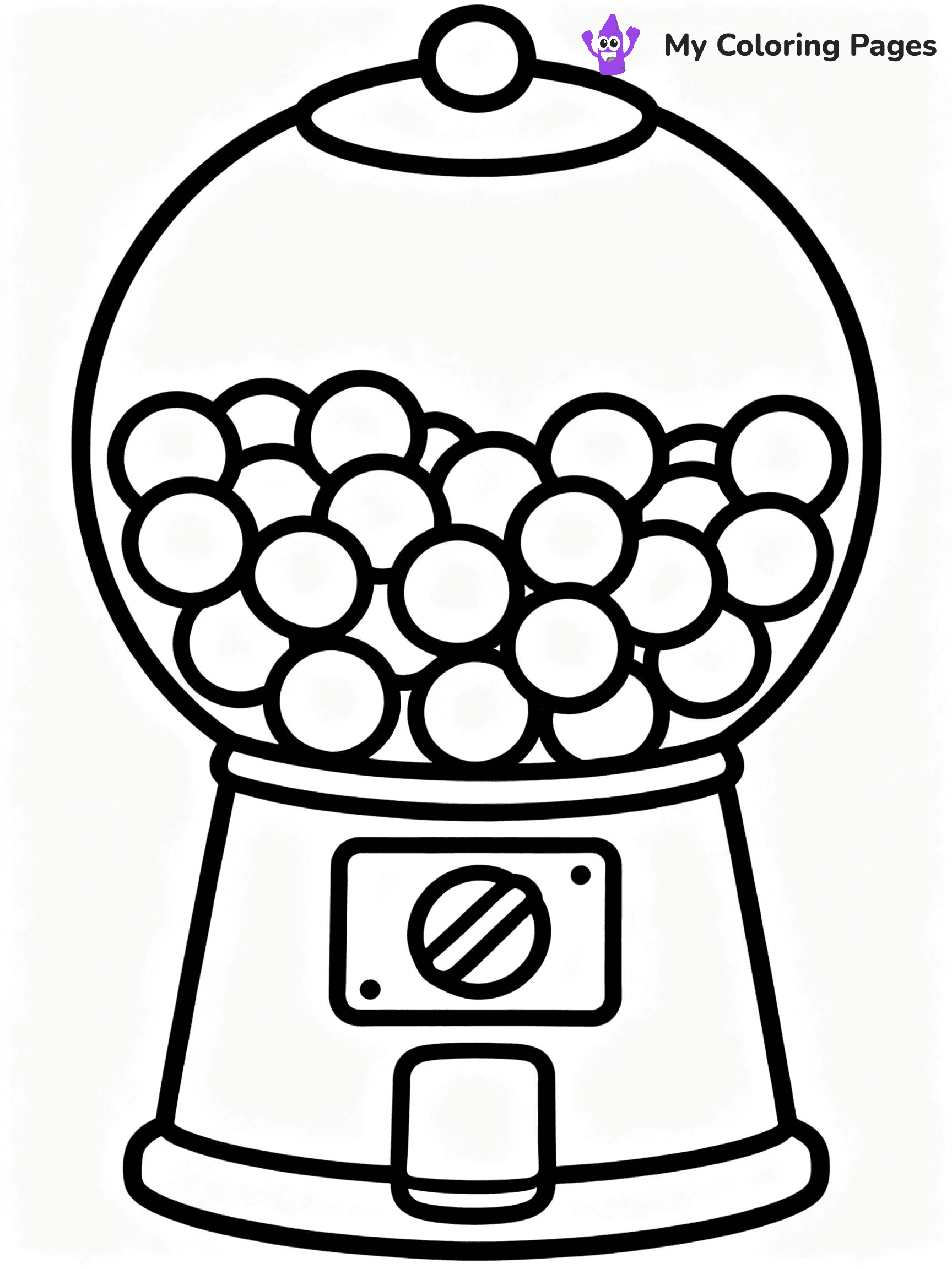Candy Coloring Pages - 25