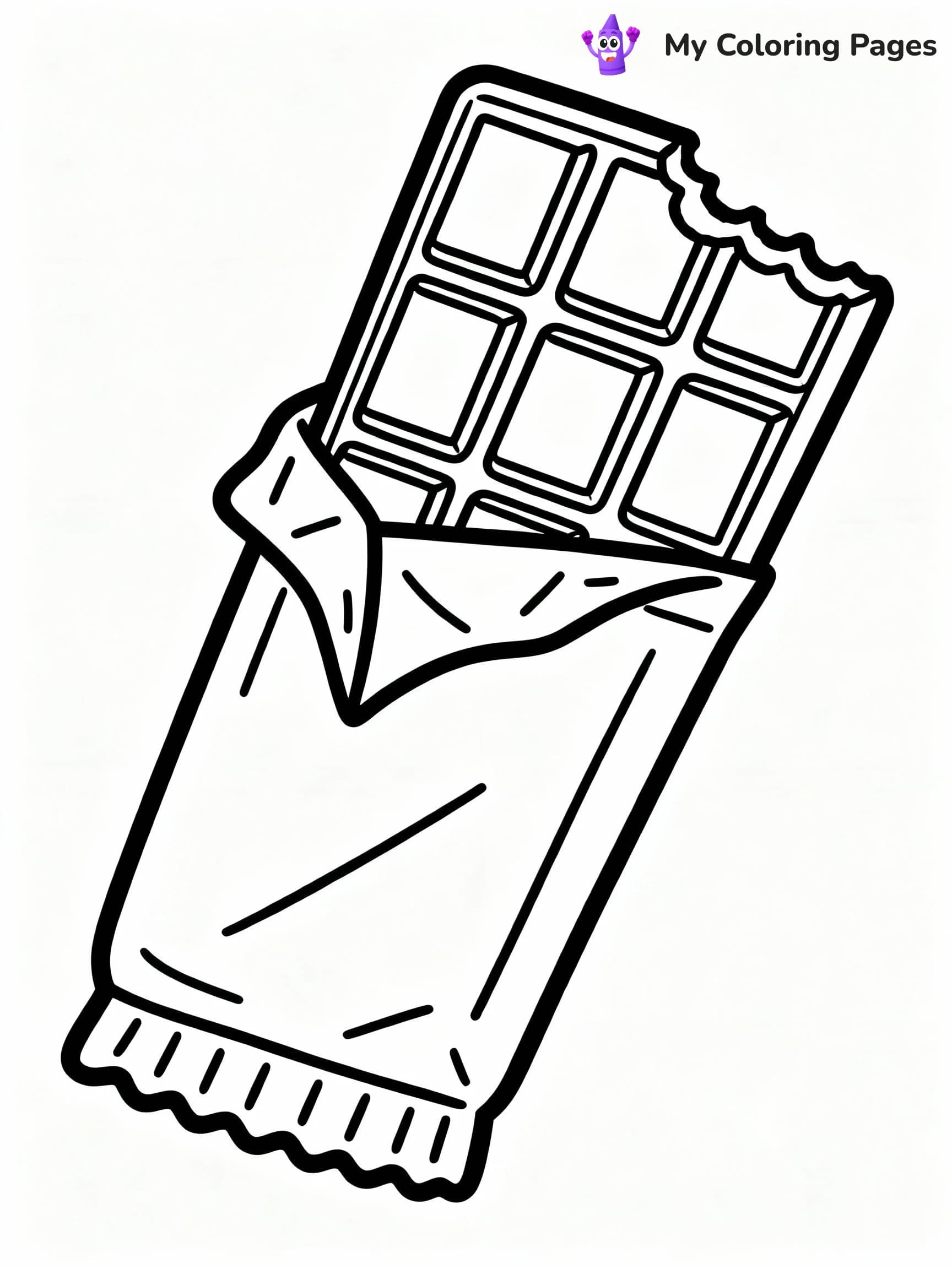 Candy Coloring Pages - 24