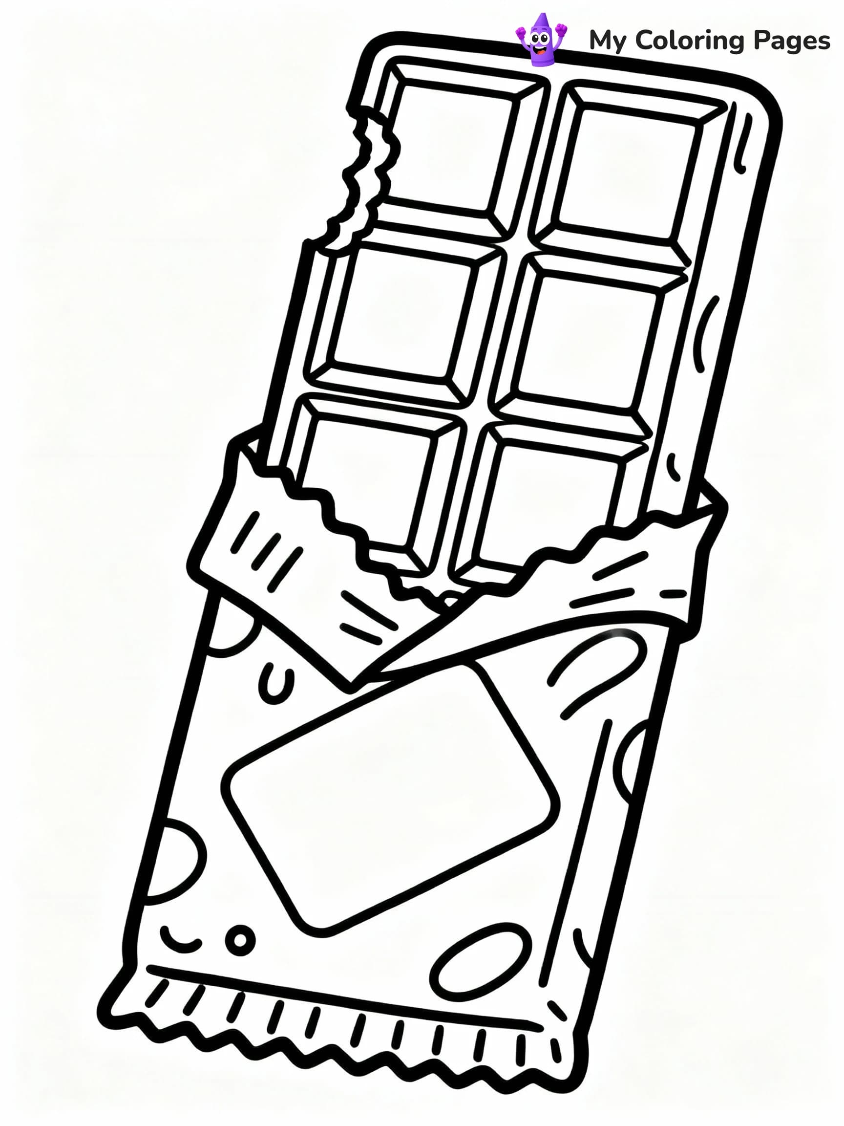 Candy Coloring Pages - 23
