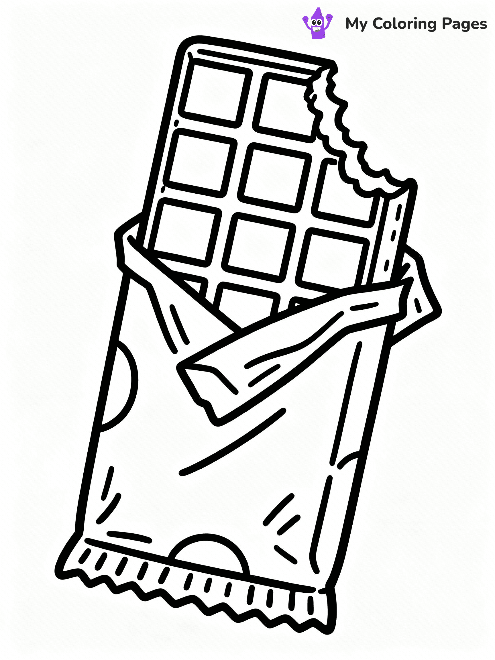 Candy Coloring Pages - 22