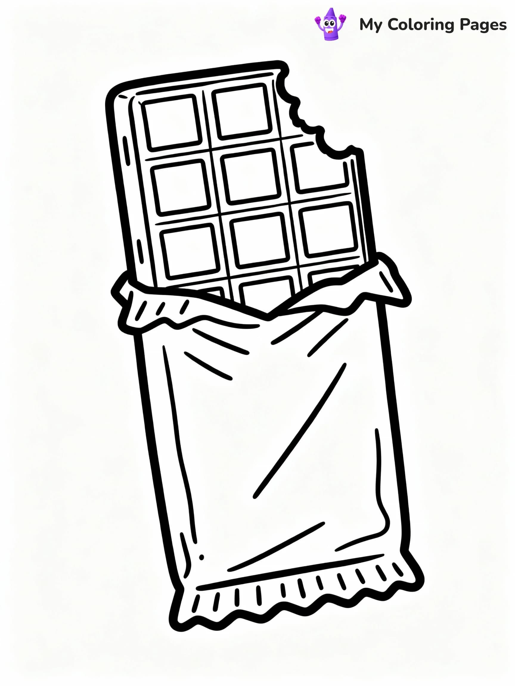 Candy Coloring Pages - 21