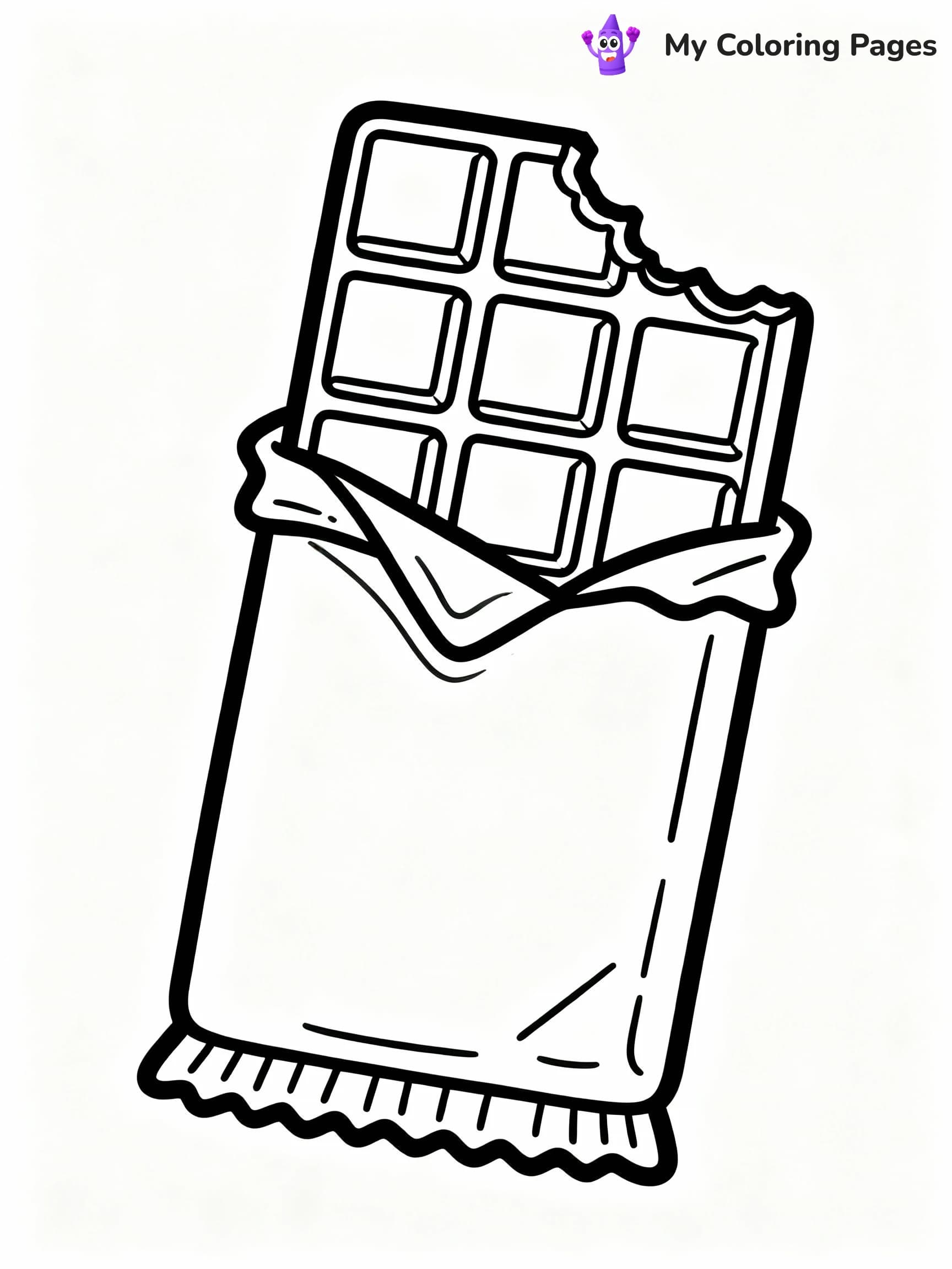 Candy Coloring Pages - 20