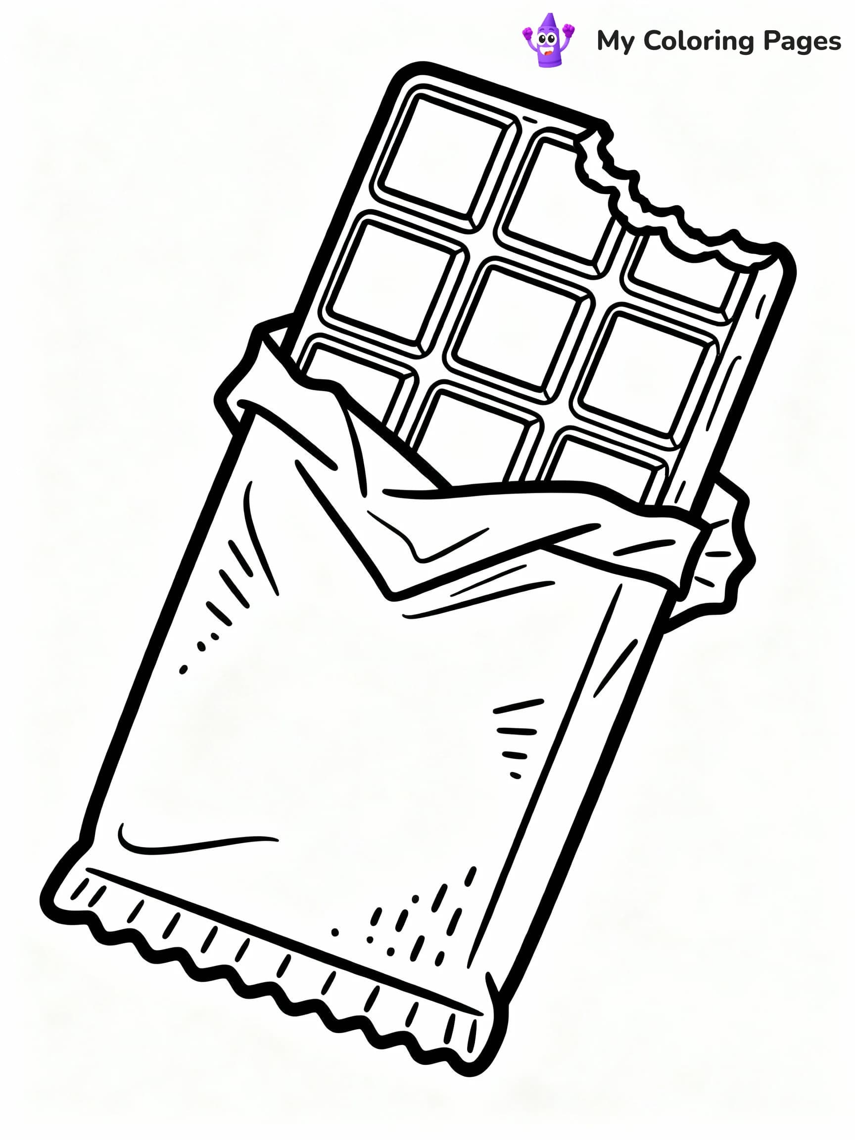 Candy Coloring Pages - 19