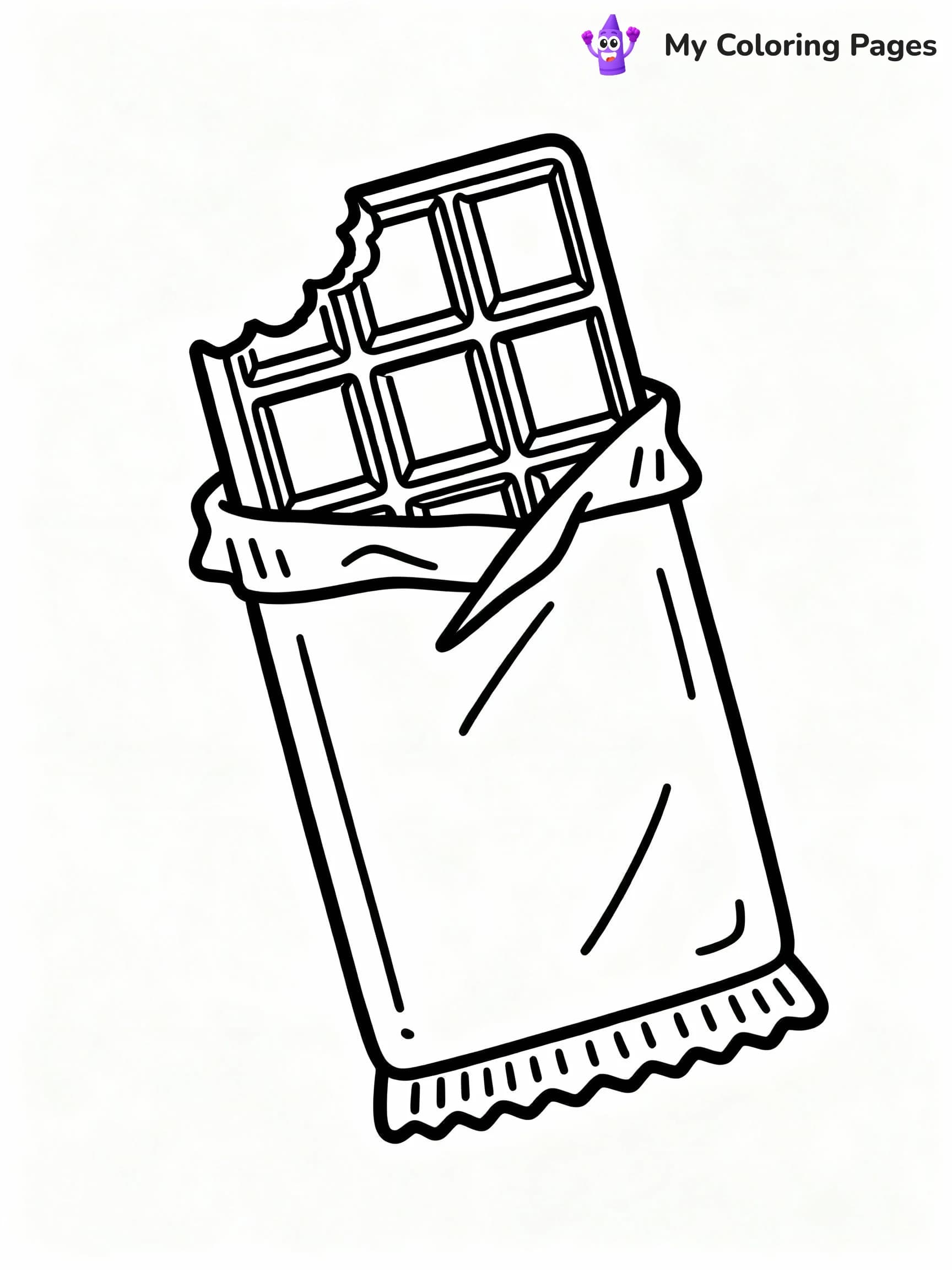 Candy Coloring Pages - 18