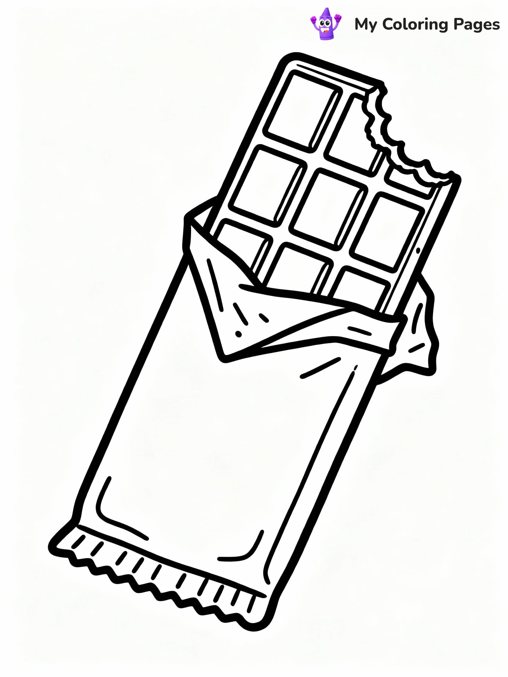 Candy Coloring Pages - 17