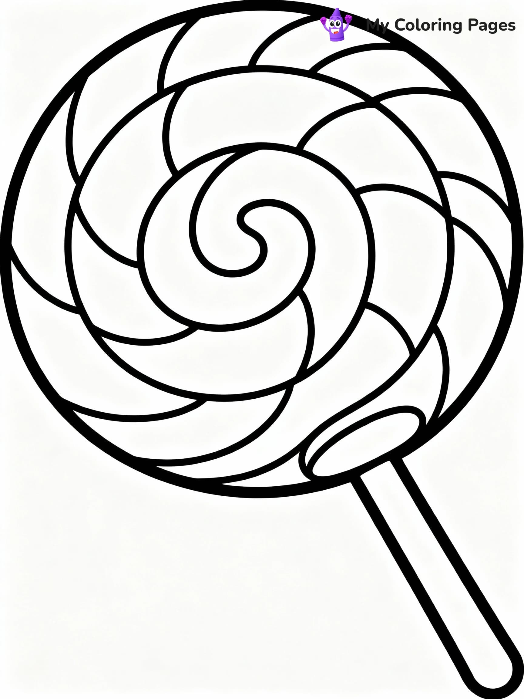 Candy Coloring Pages - 16