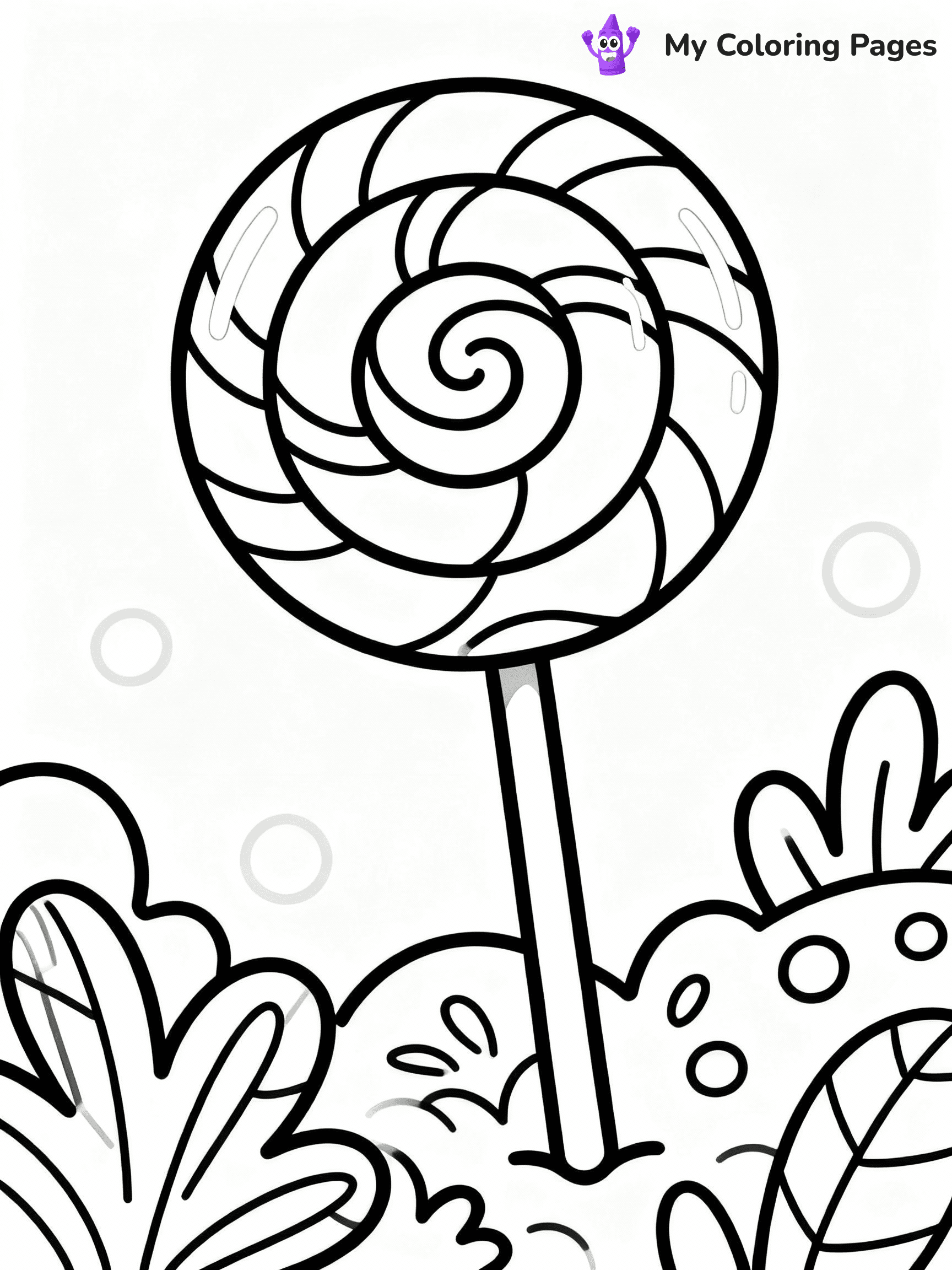 Candy Coloring Pages - 12