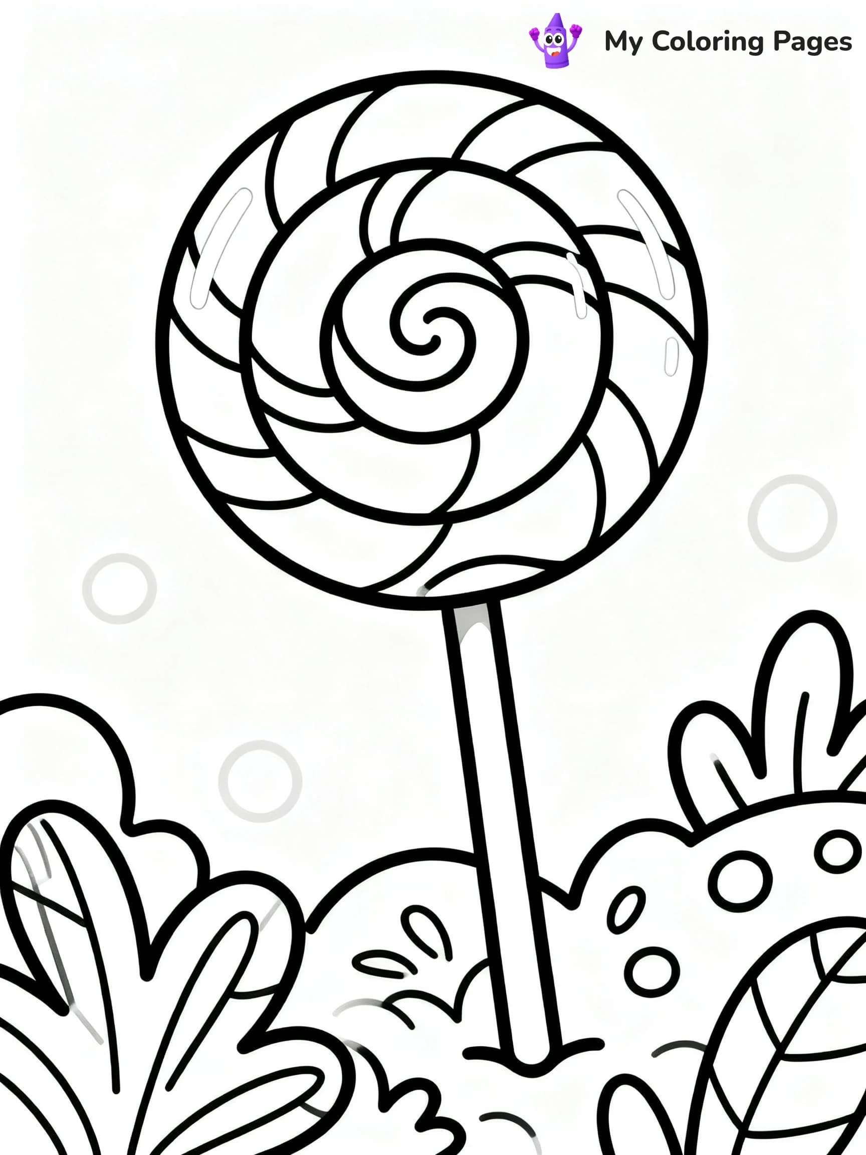 Candy Coloring Pages - 12