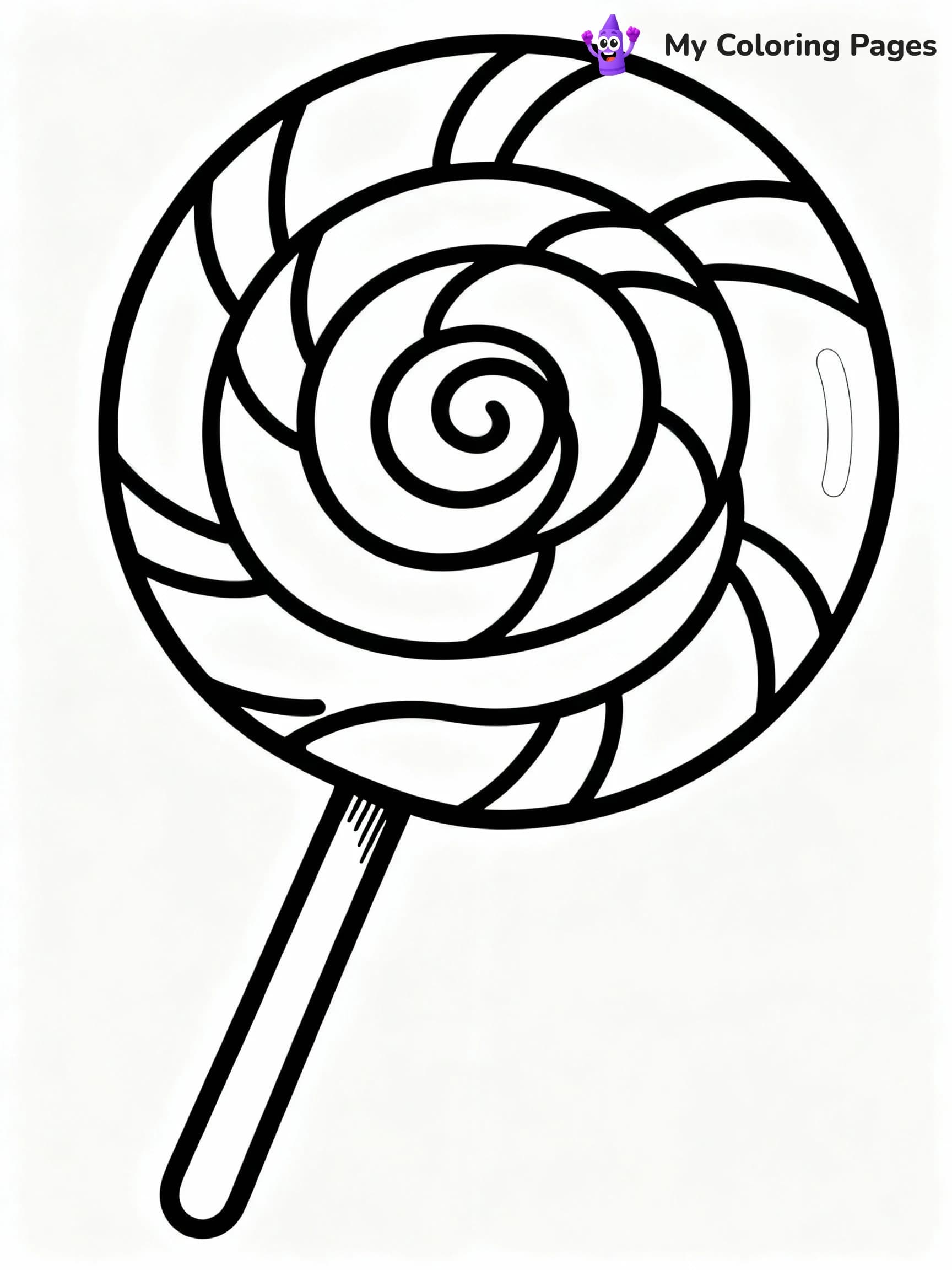 Candy Coloring Pages - 10