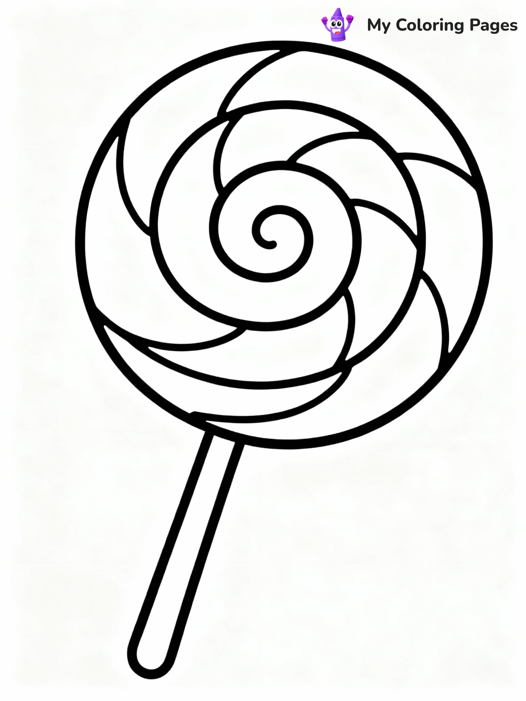 Candy Coloring Pages - 9