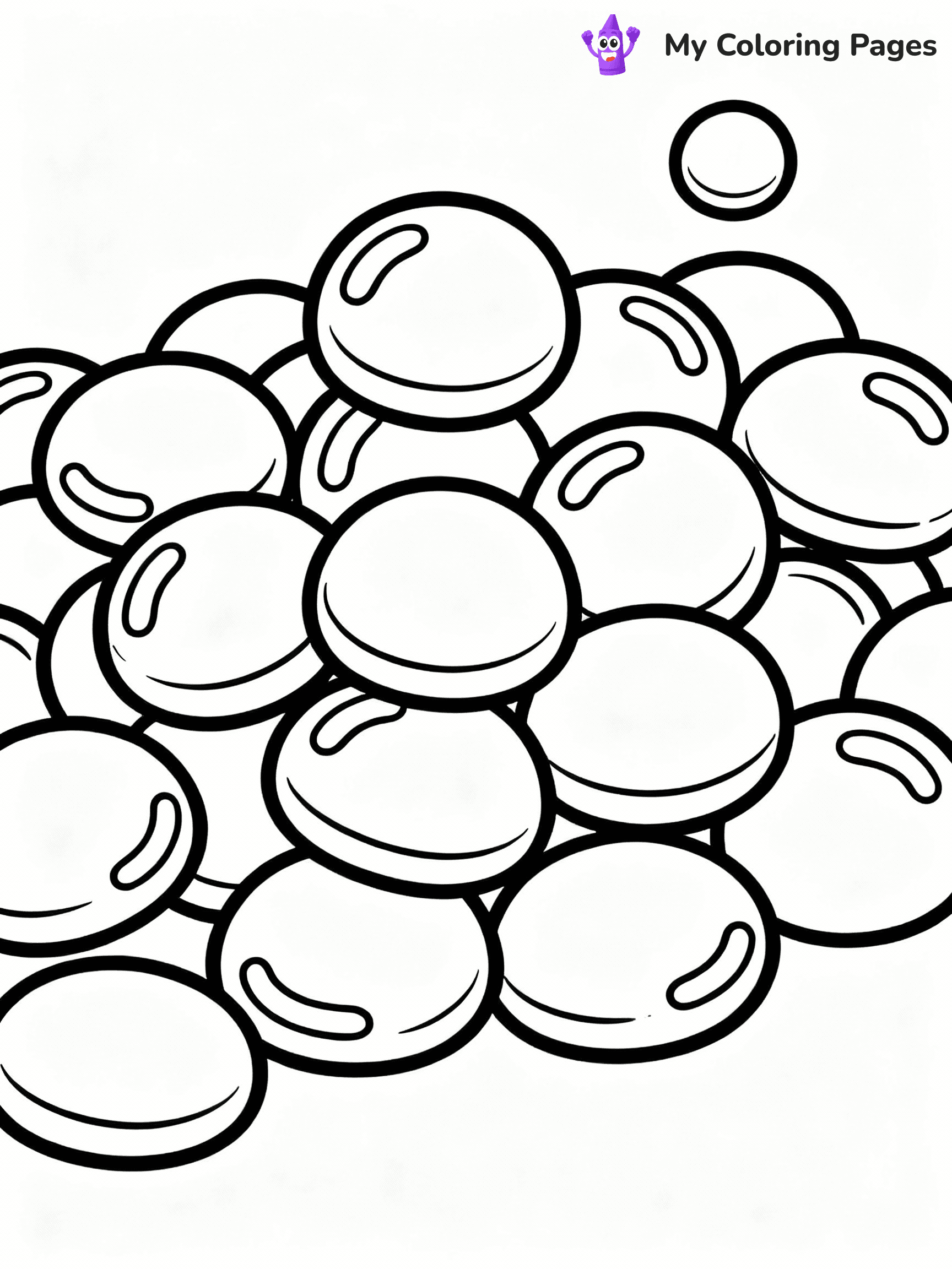 Candy Coloring Pages - 5