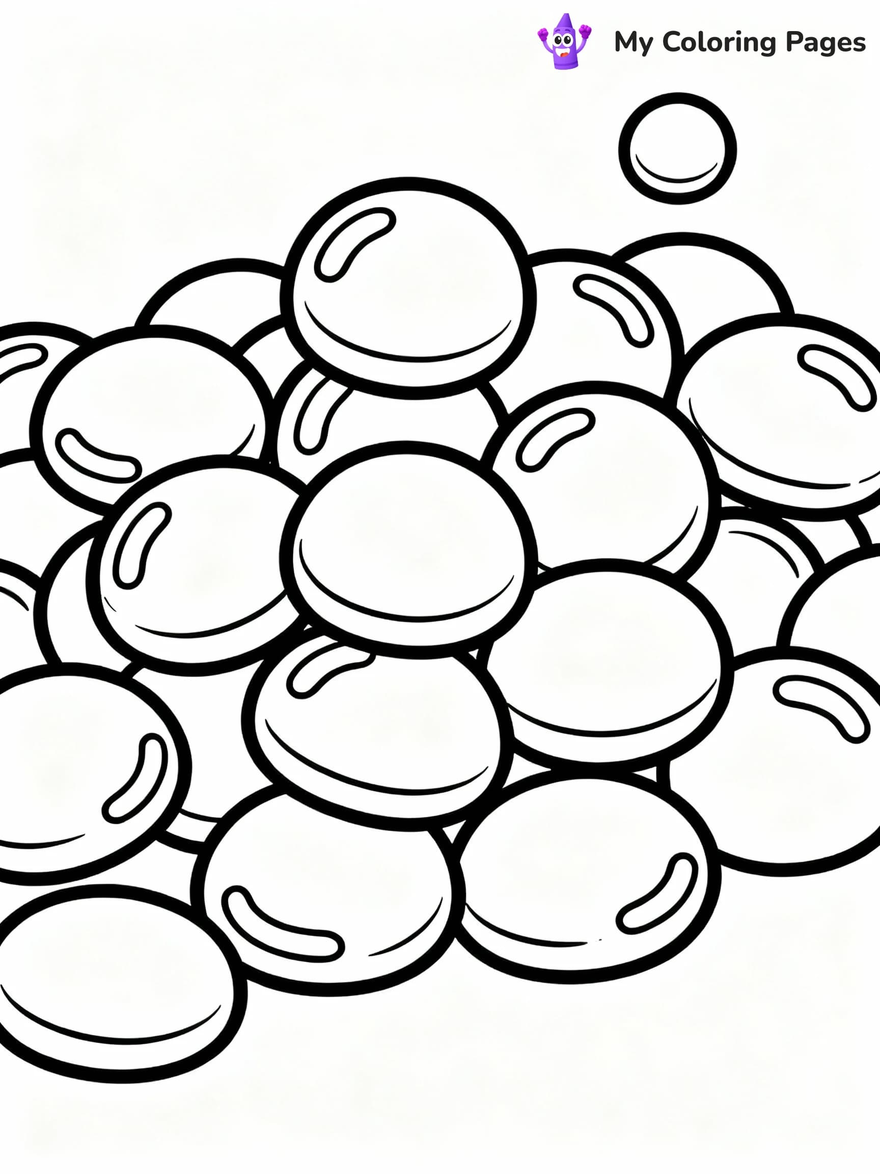 Candy Coloring Pages - 5
