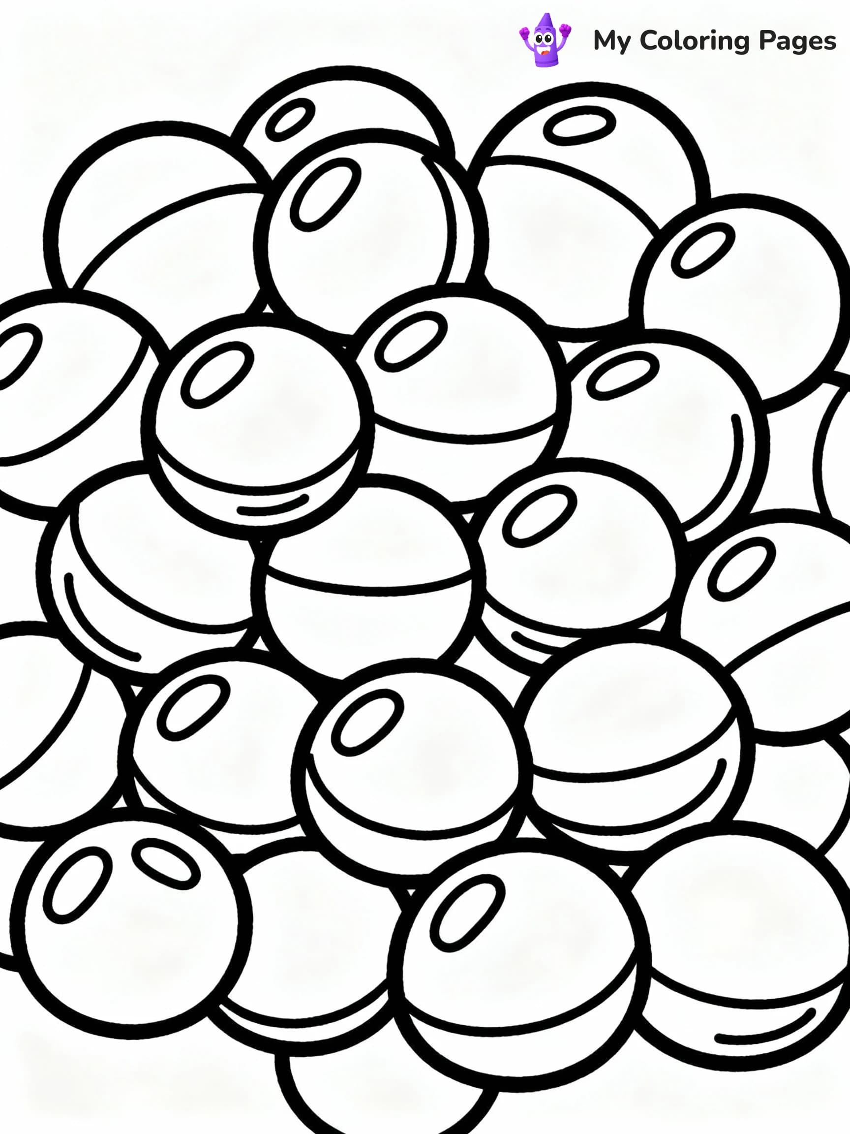 Candy Coloring Pages - 4