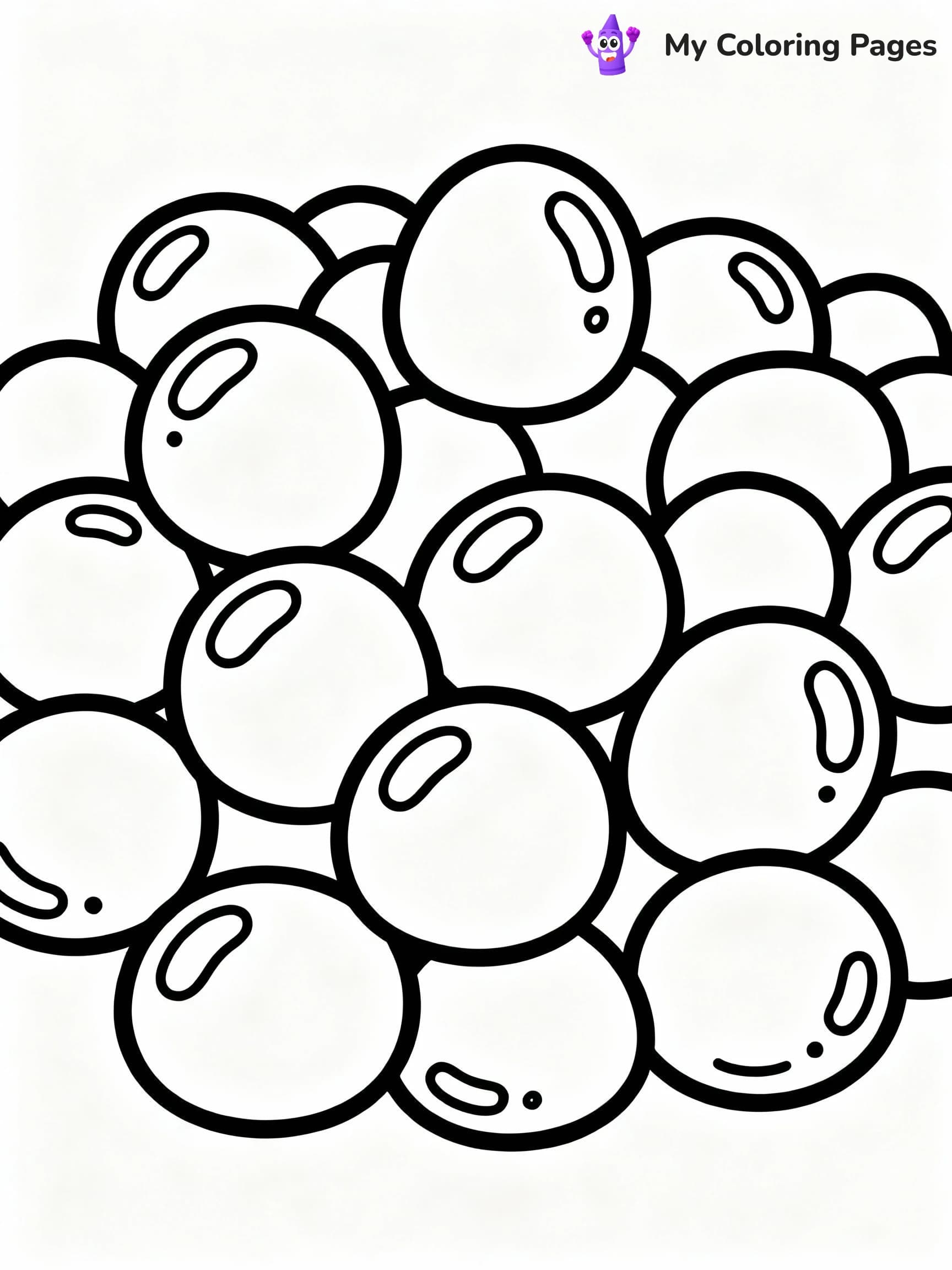 Candy Coloring Pages - 2