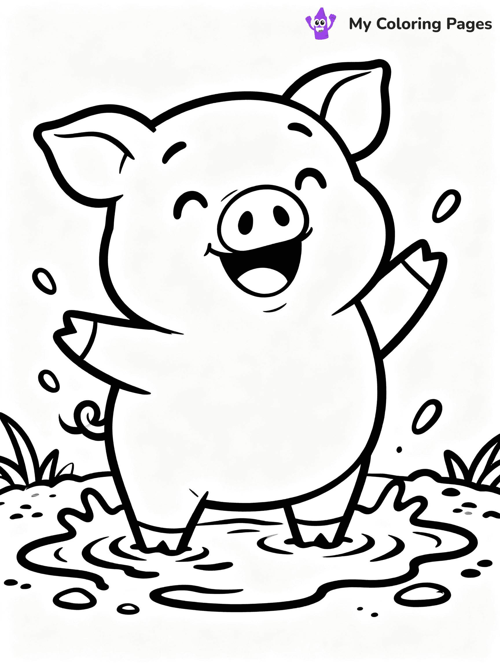 Pig Coloring Pages - 5