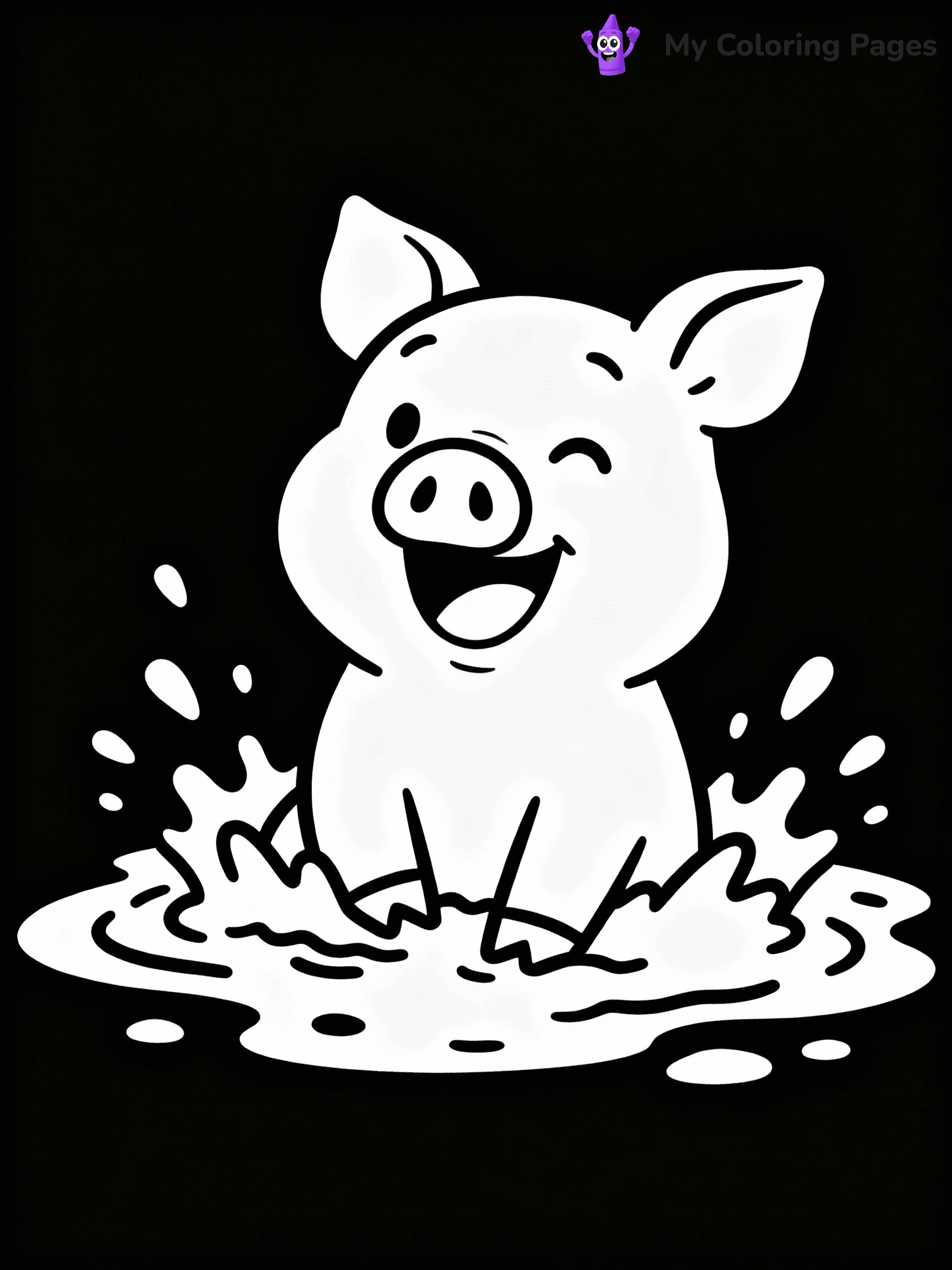 Pig Coloring Pages - 2