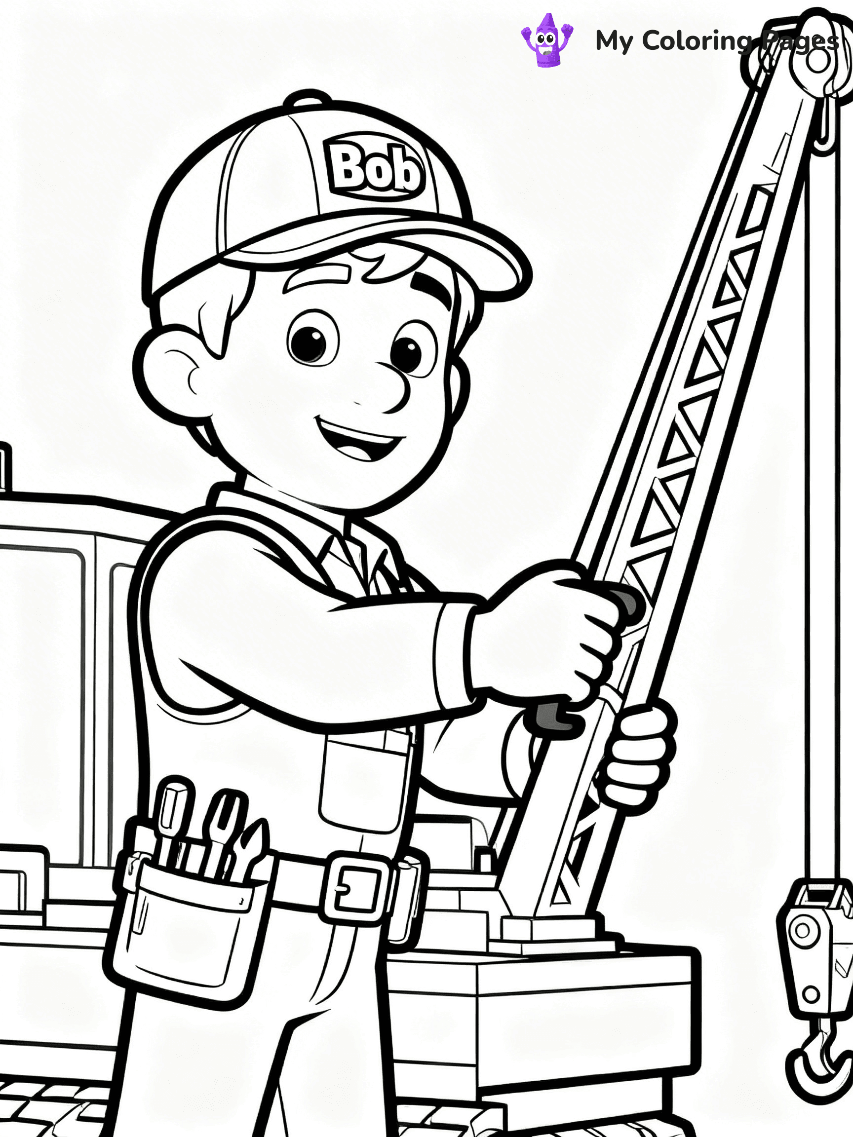 Bob the Builder Coloring Pages - 11