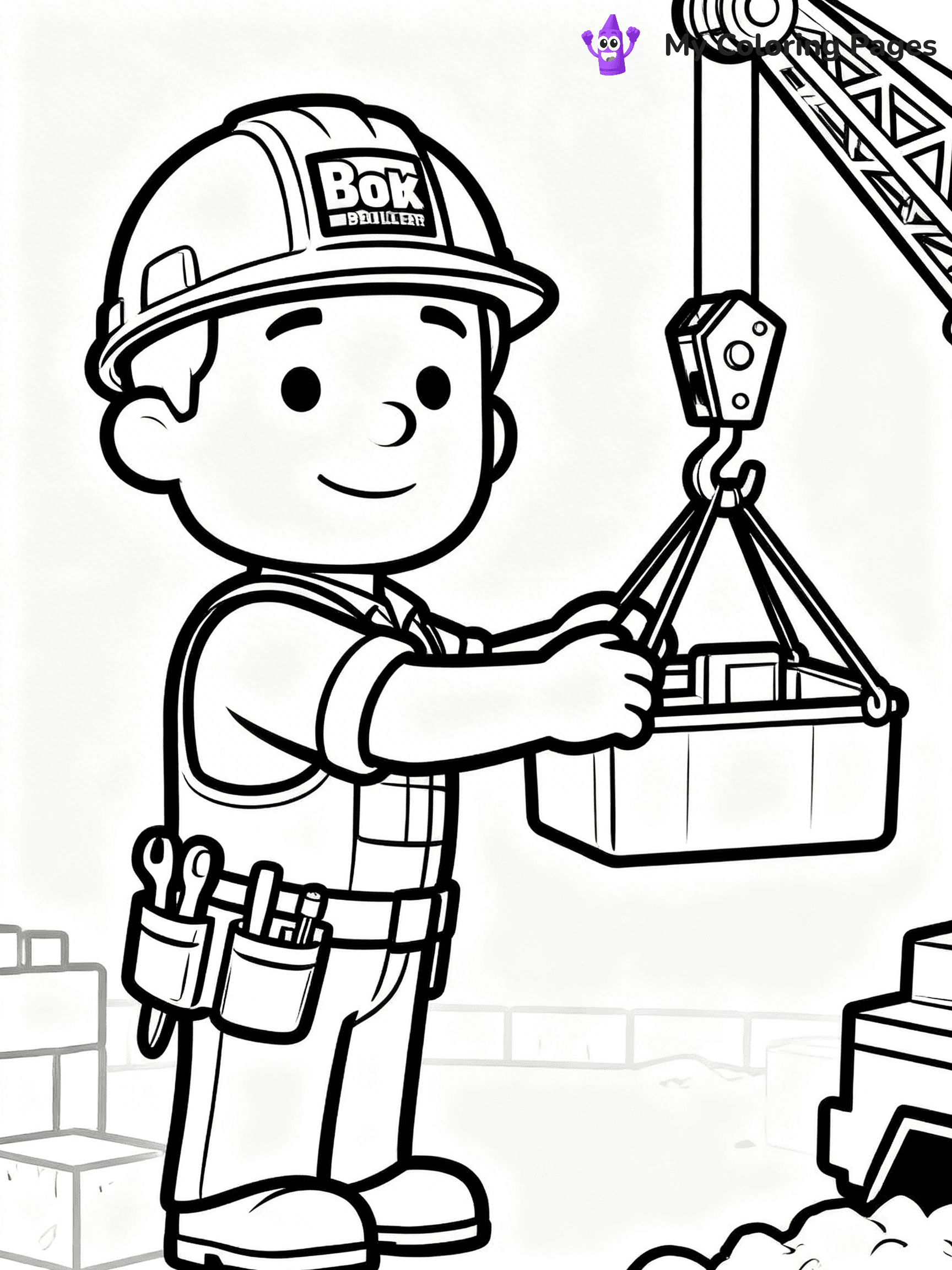 Bob the Builder Coloring Pages - 9