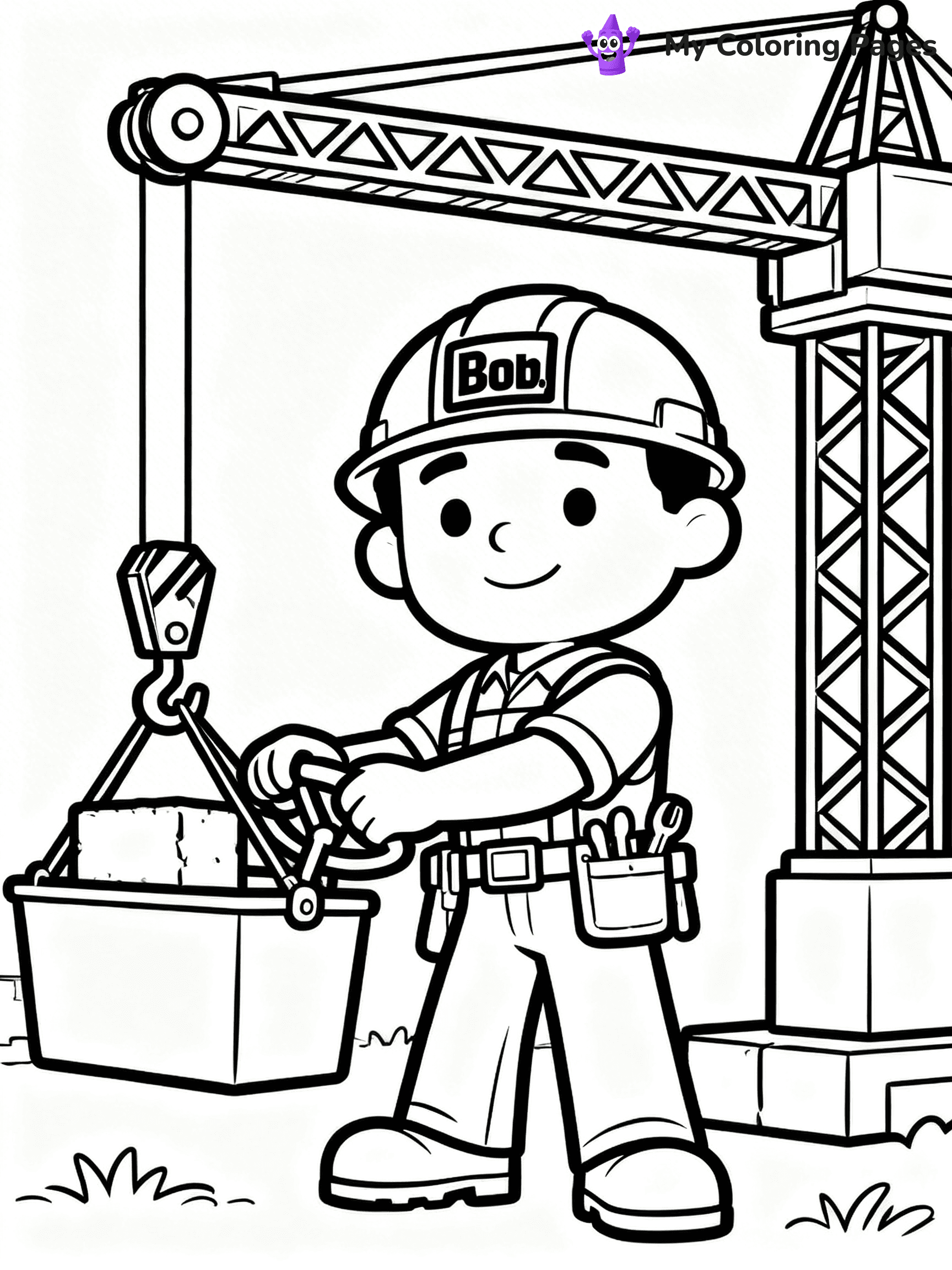 Bob the Builder Coloring Pages - 8