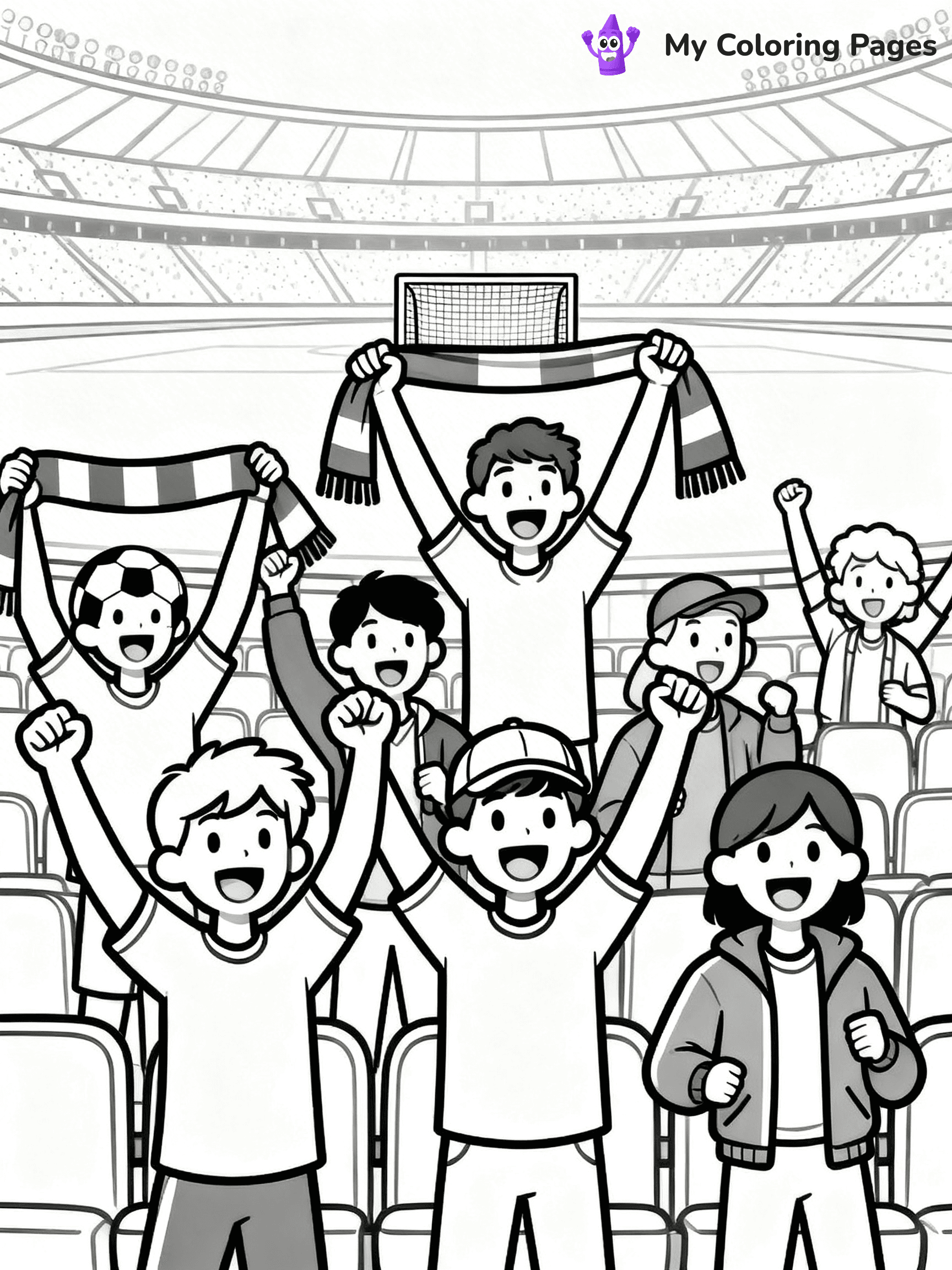World Cup Coloring Pages - 38
