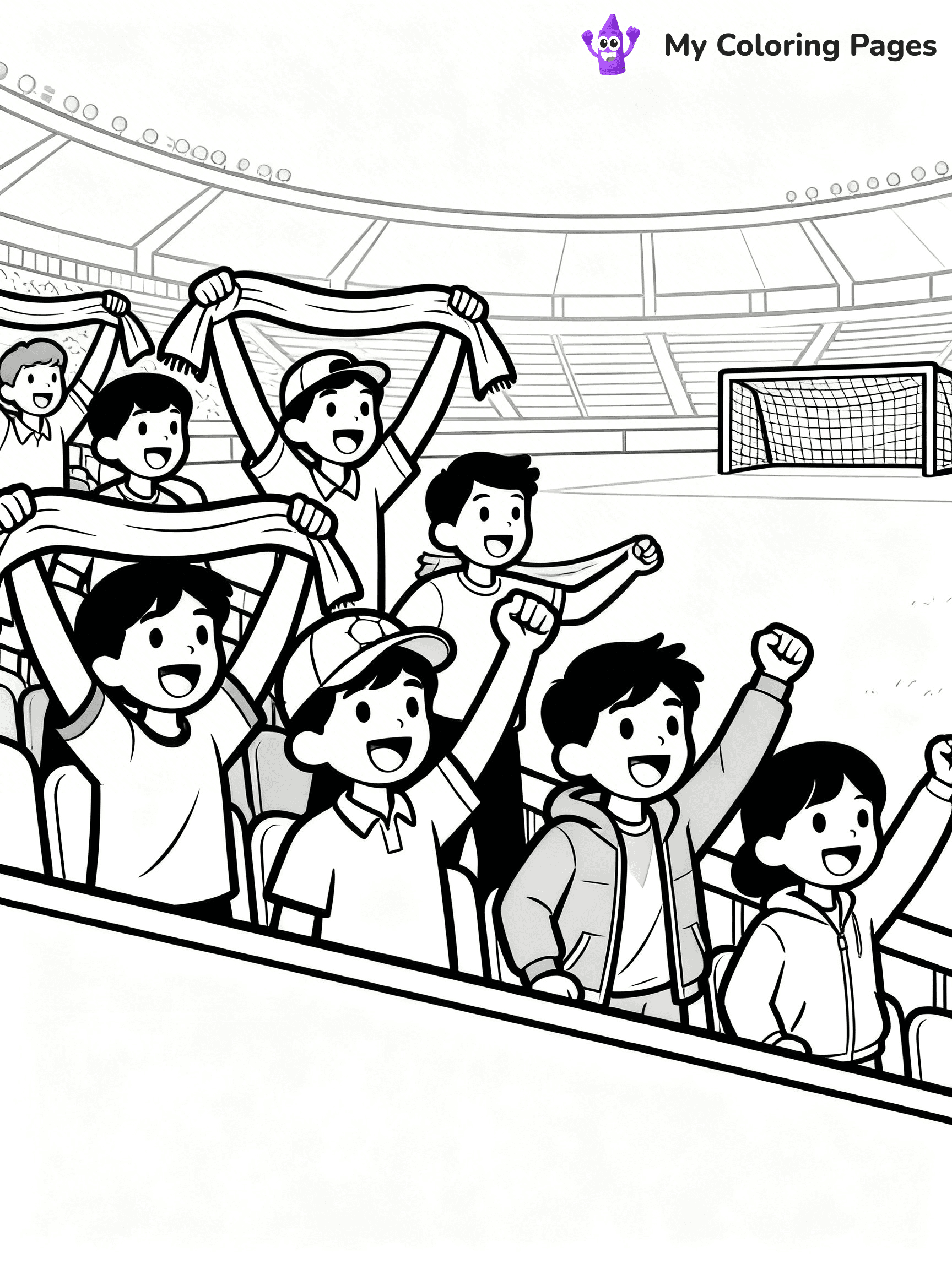 World Cup Coloring Pages - 34