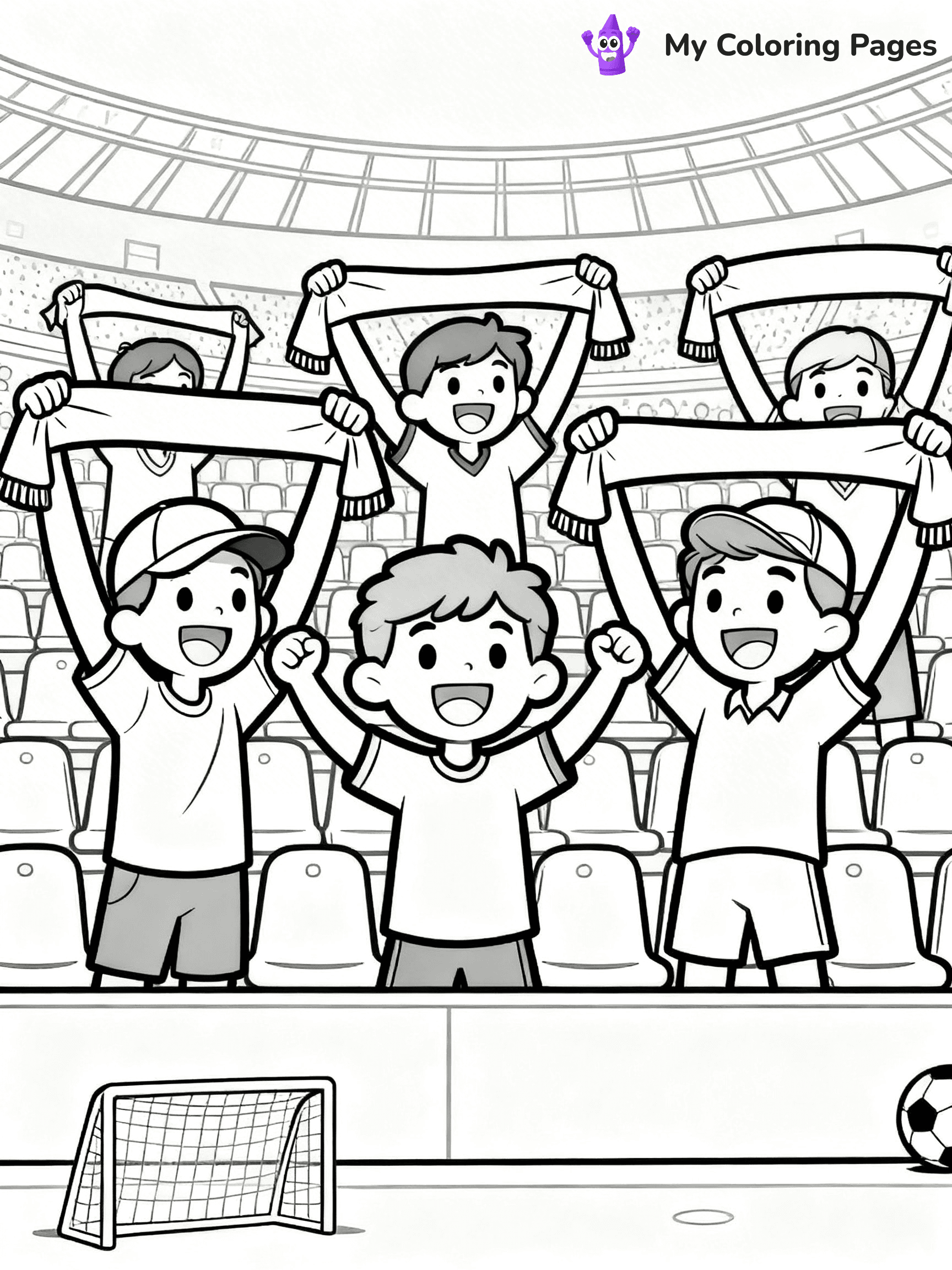 World Cup Coloring Pages - 32