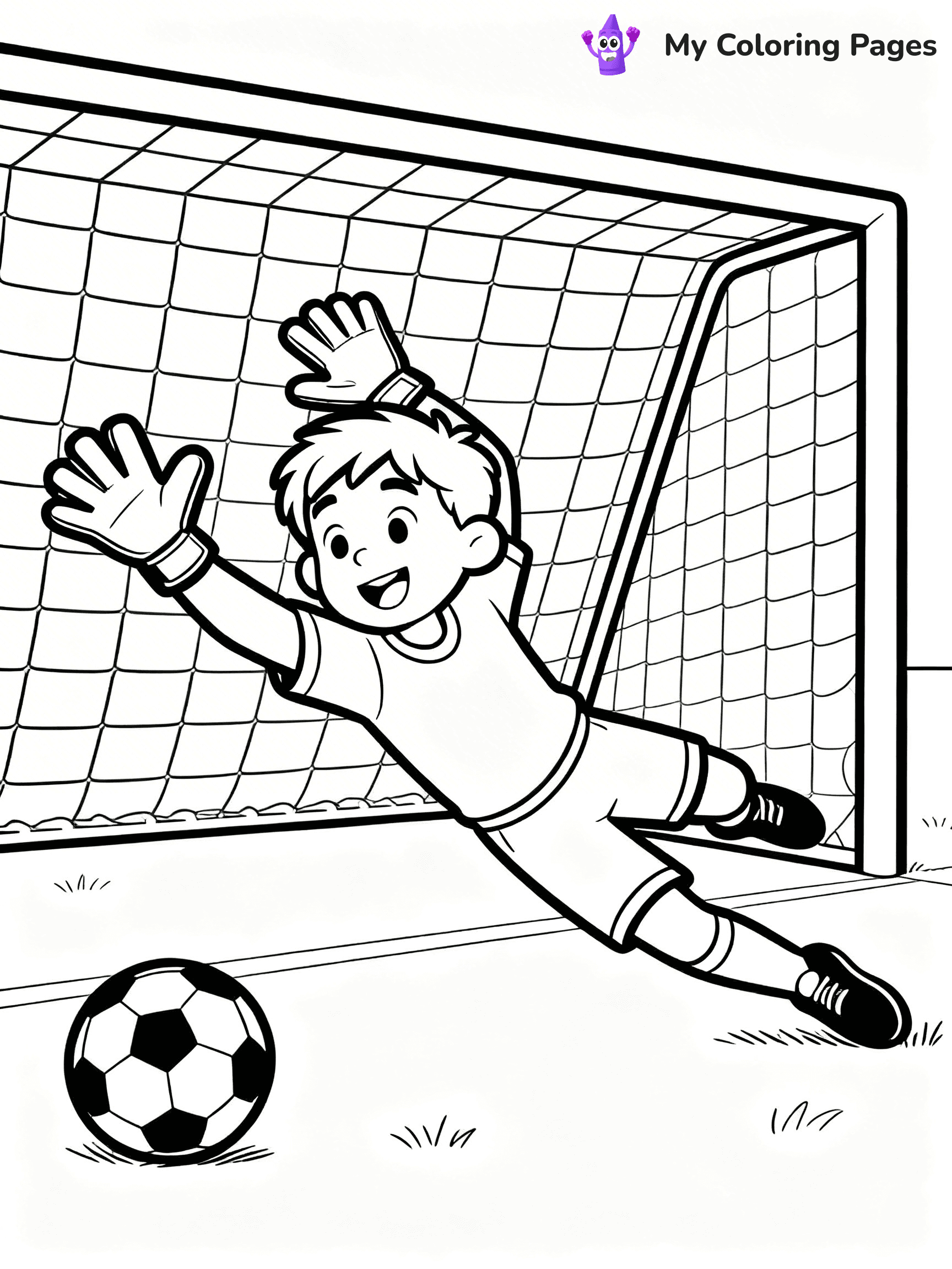 World Cup Coloring Pages - 23