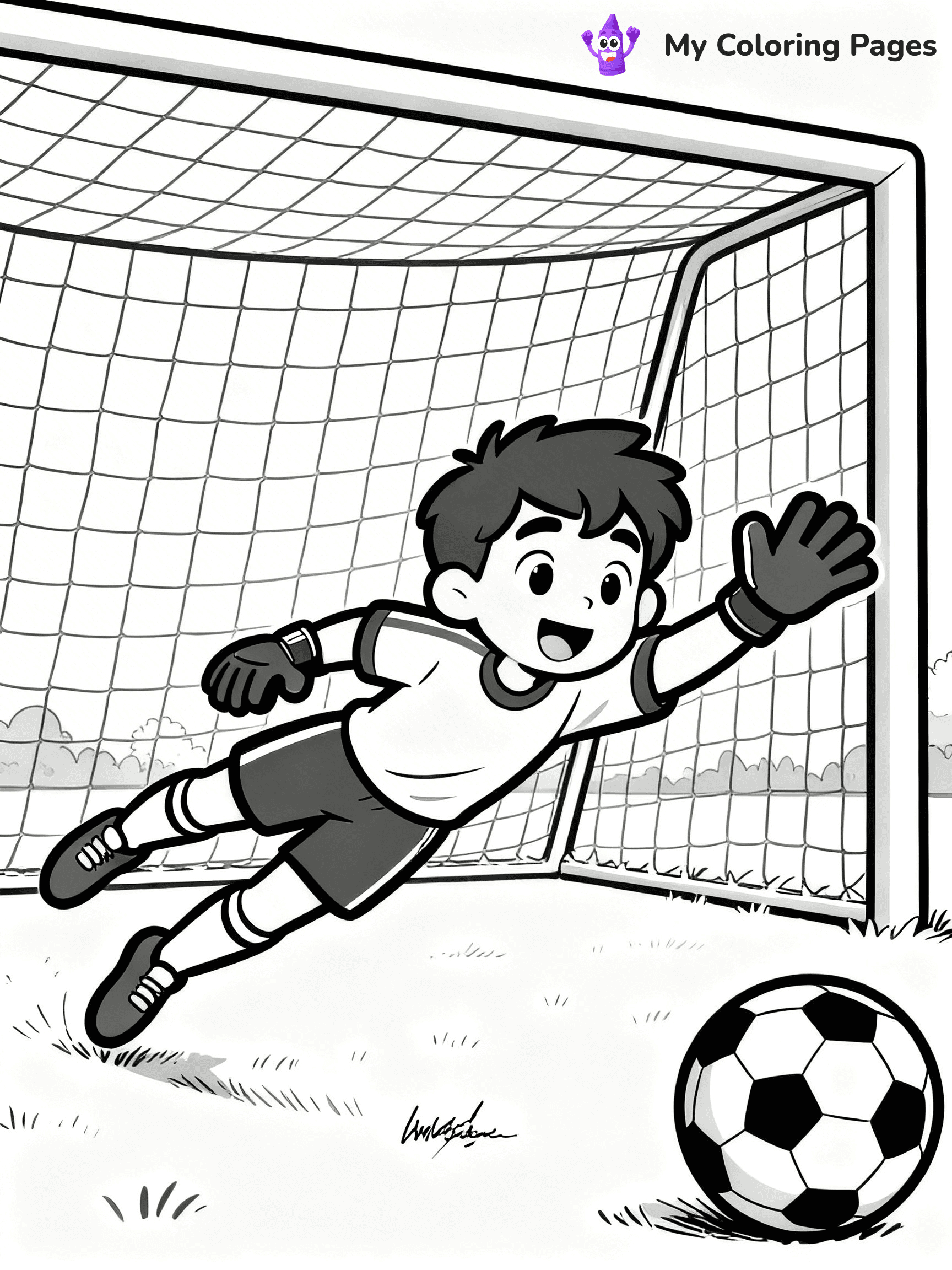World Cup Coloring Pages - 22