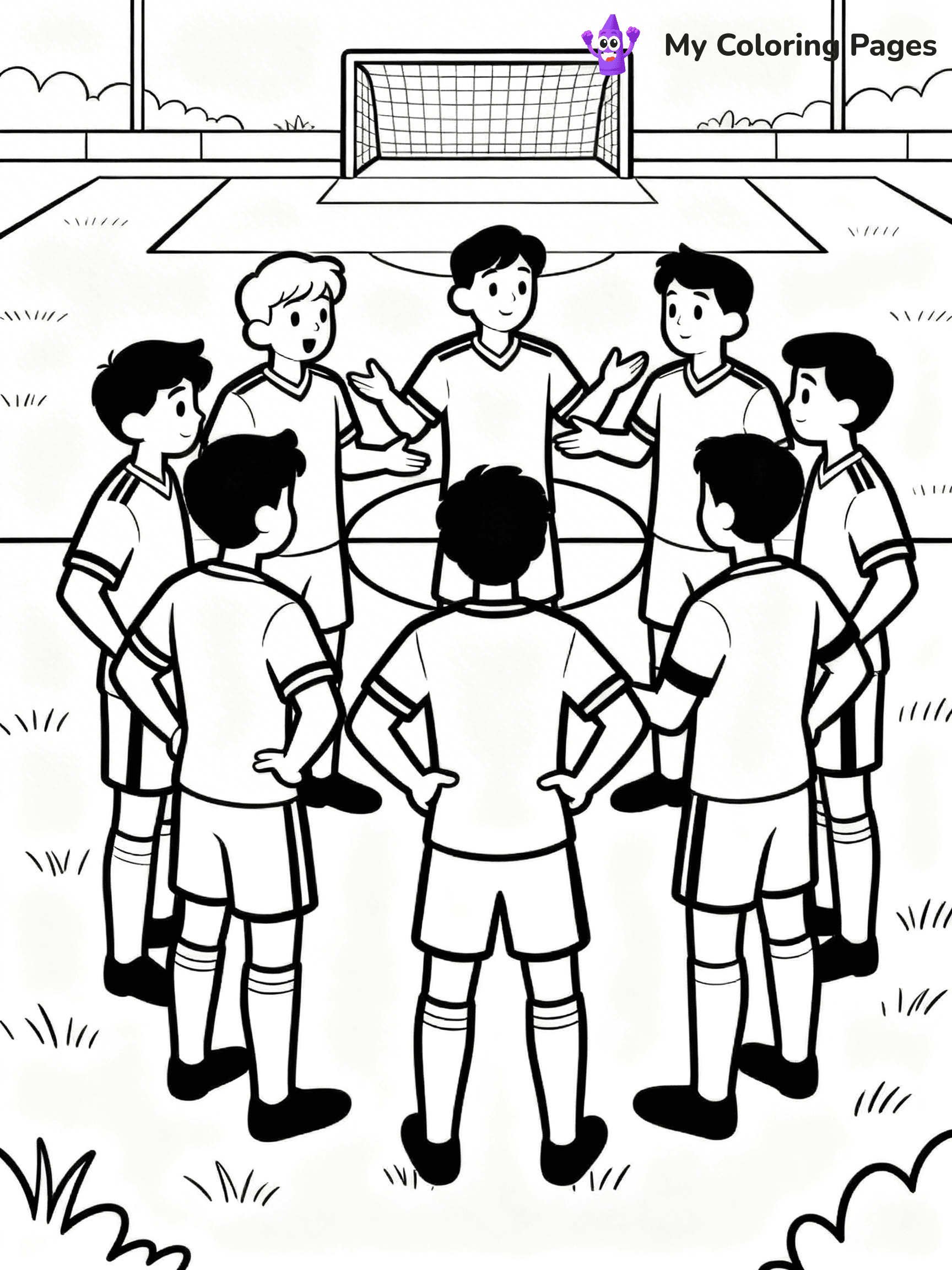 World Cup Coloring Pages - 17