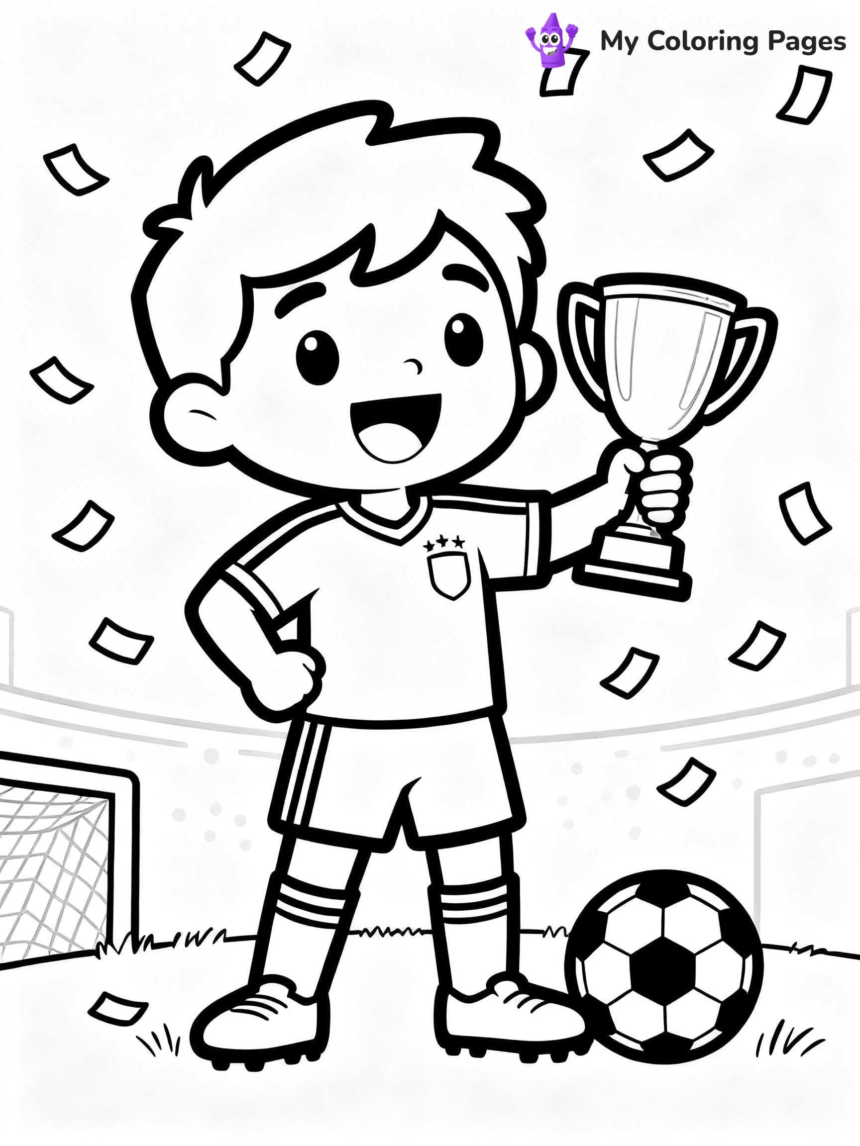 World Cup Coloring Pages - 15