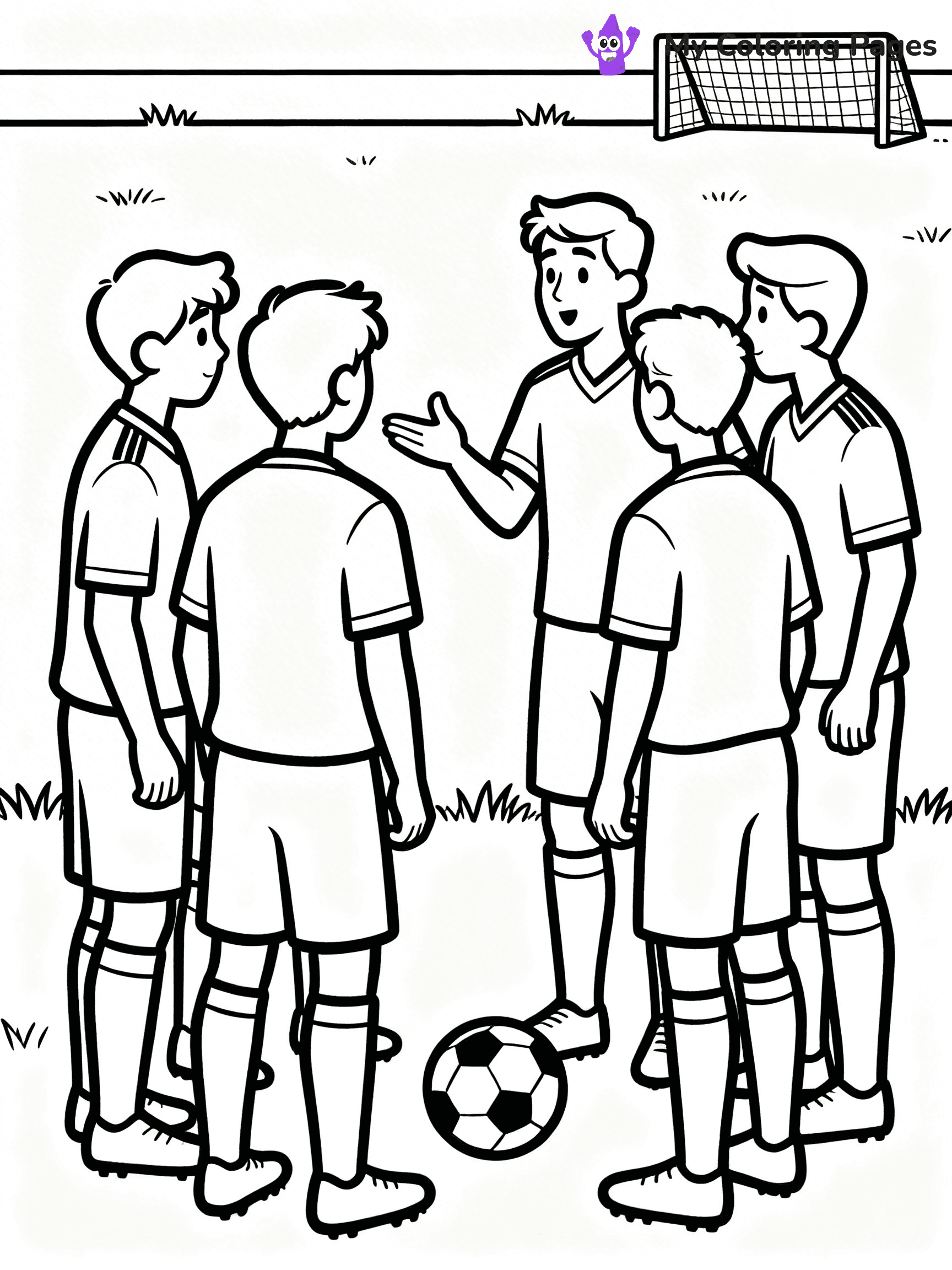 World Cup Coloring Pages - 14