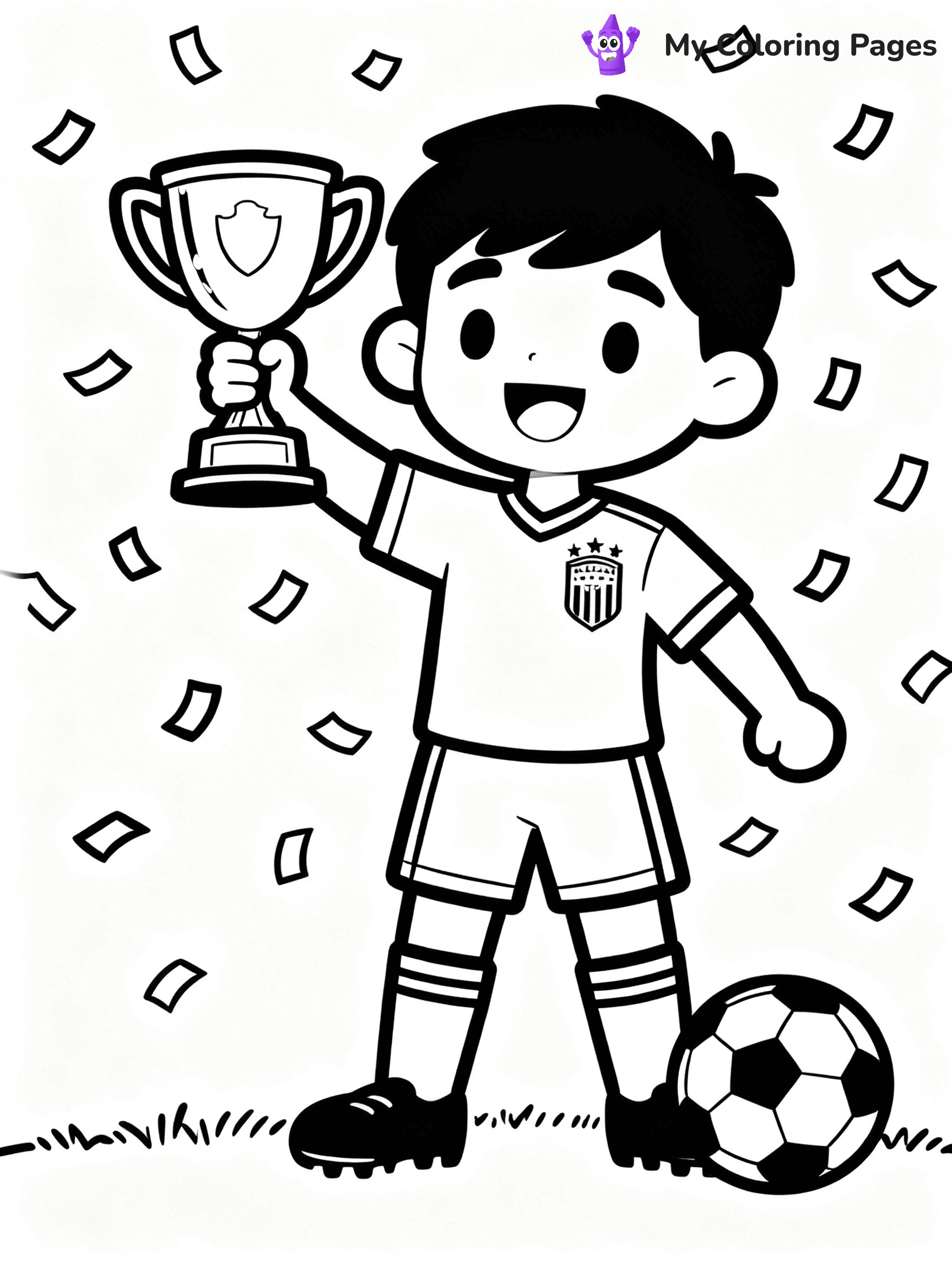World Cup Coloring Pages - 13