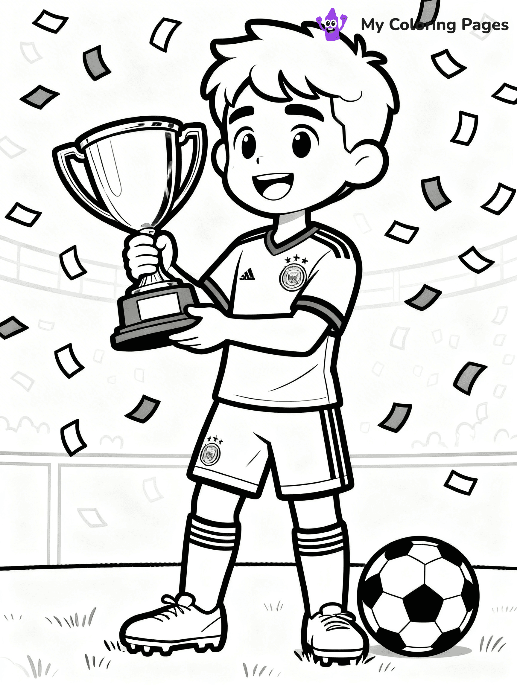 World Cup Coloring Pages - 11