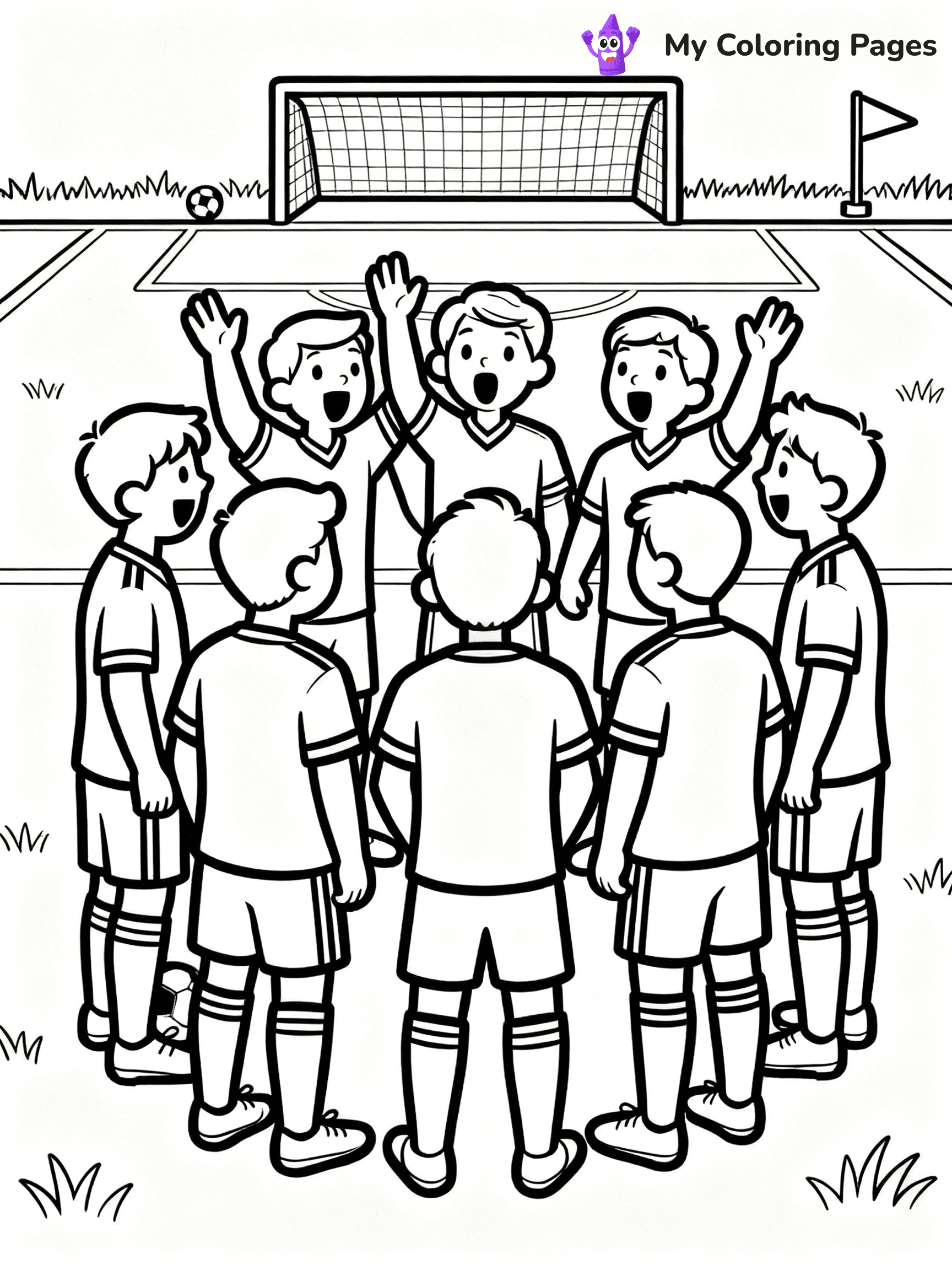 World Cup Coloring Pages - 10