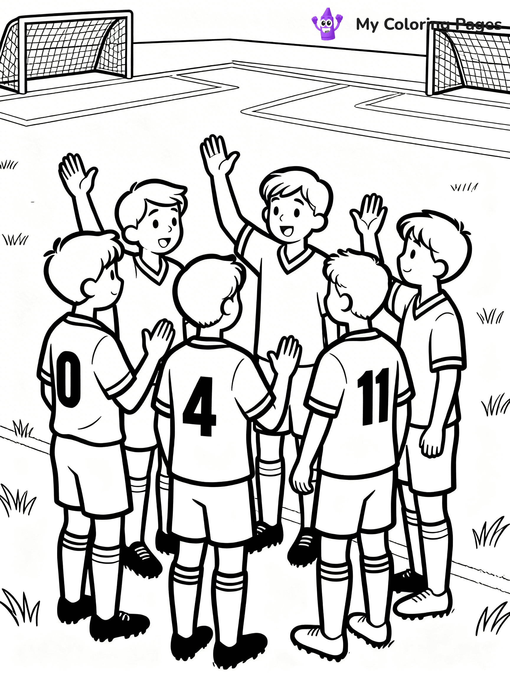 World Cup Coloring Pages - 7