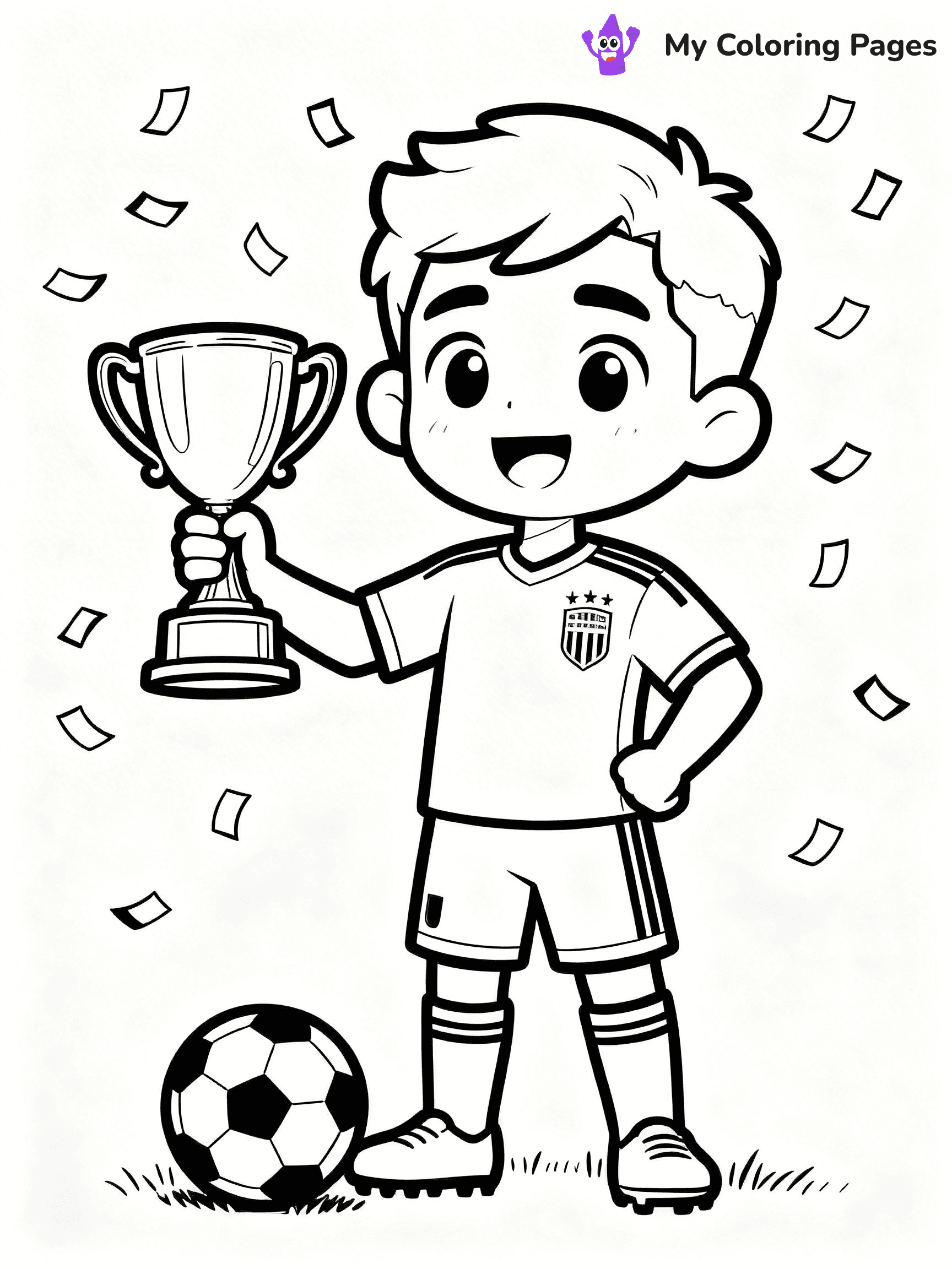 World Cup Coloring Pages - 6
