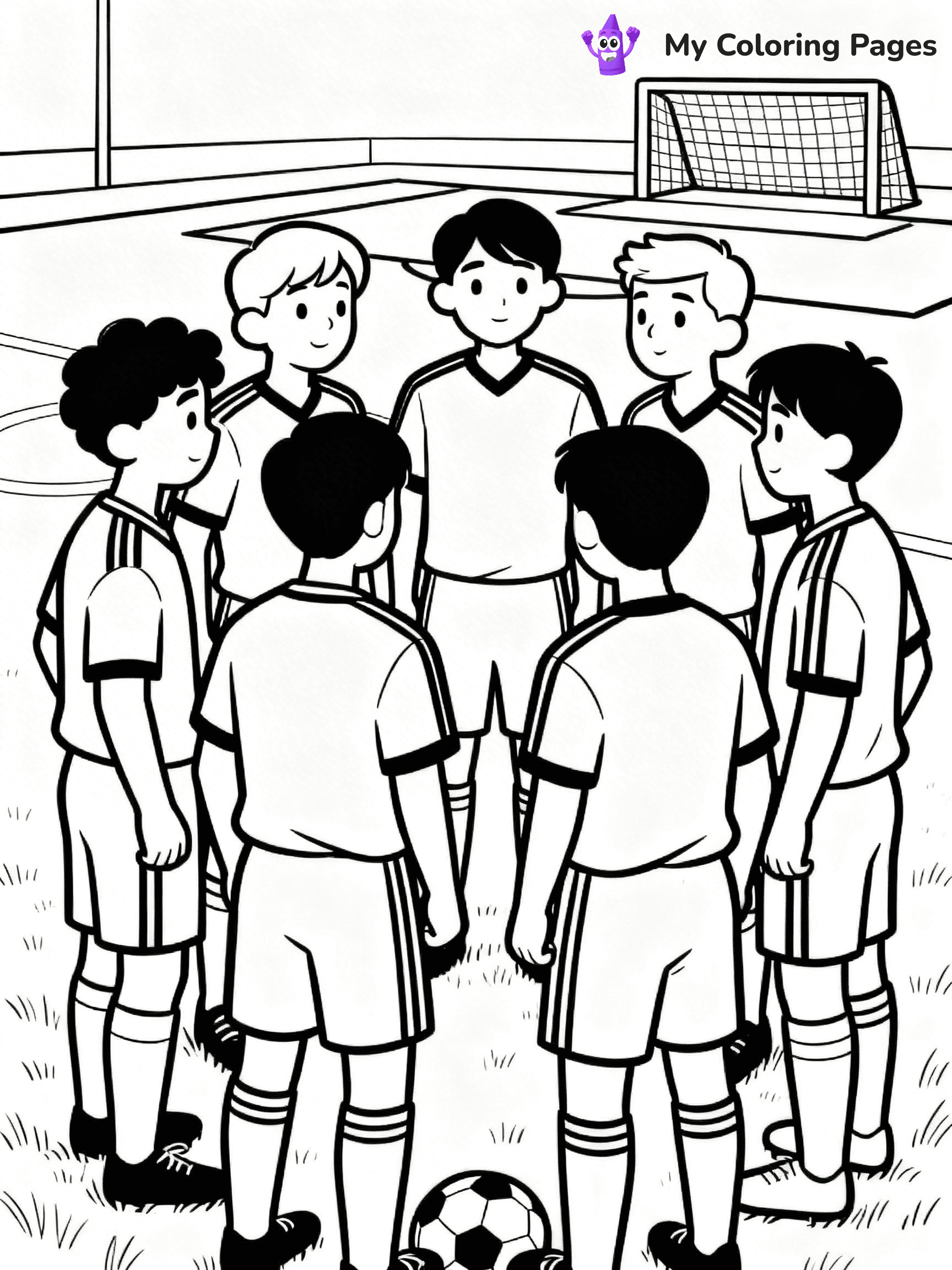 World Cup Coloring Pages - 5