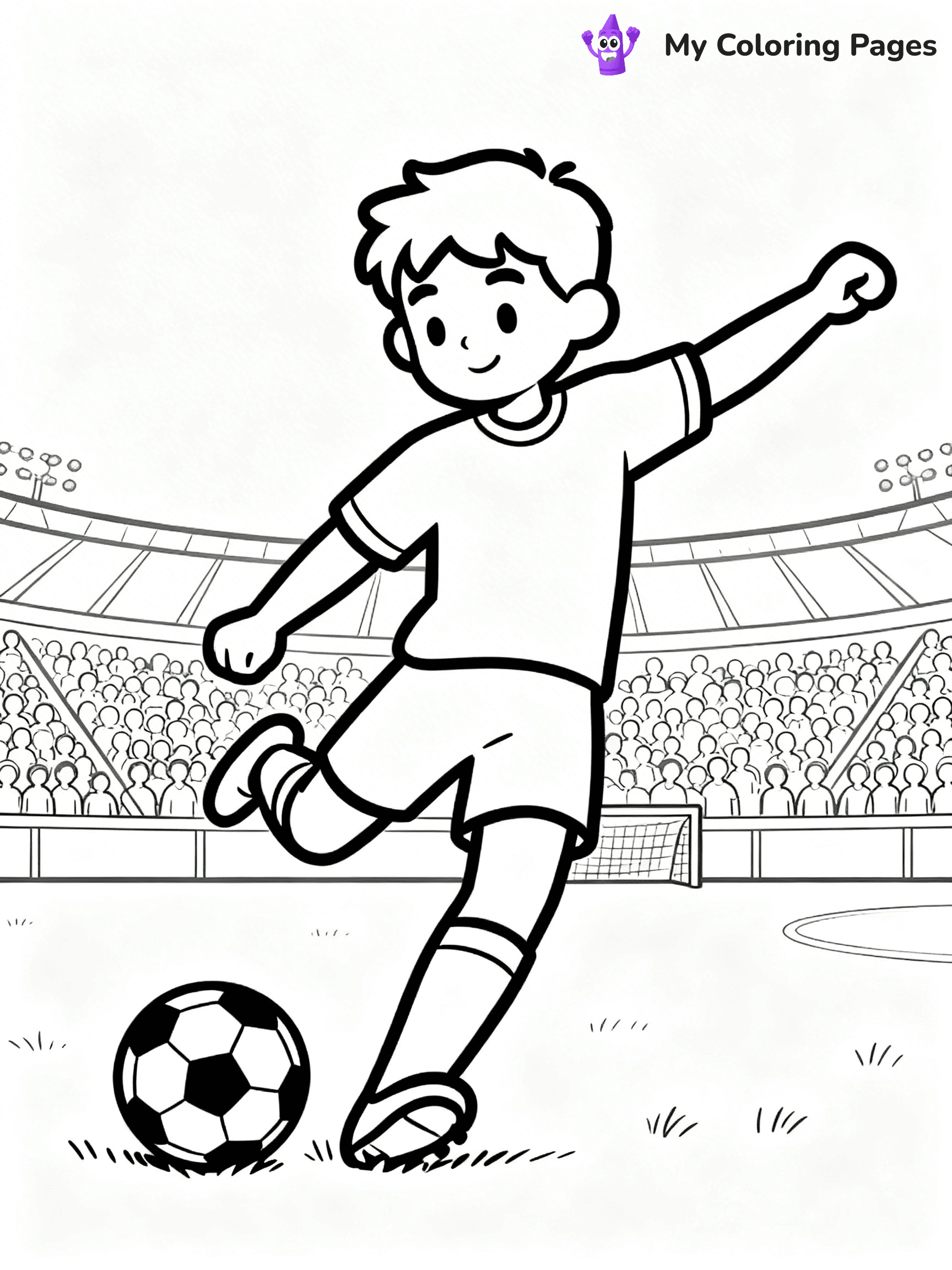 World Cup Coloring Pages - 3