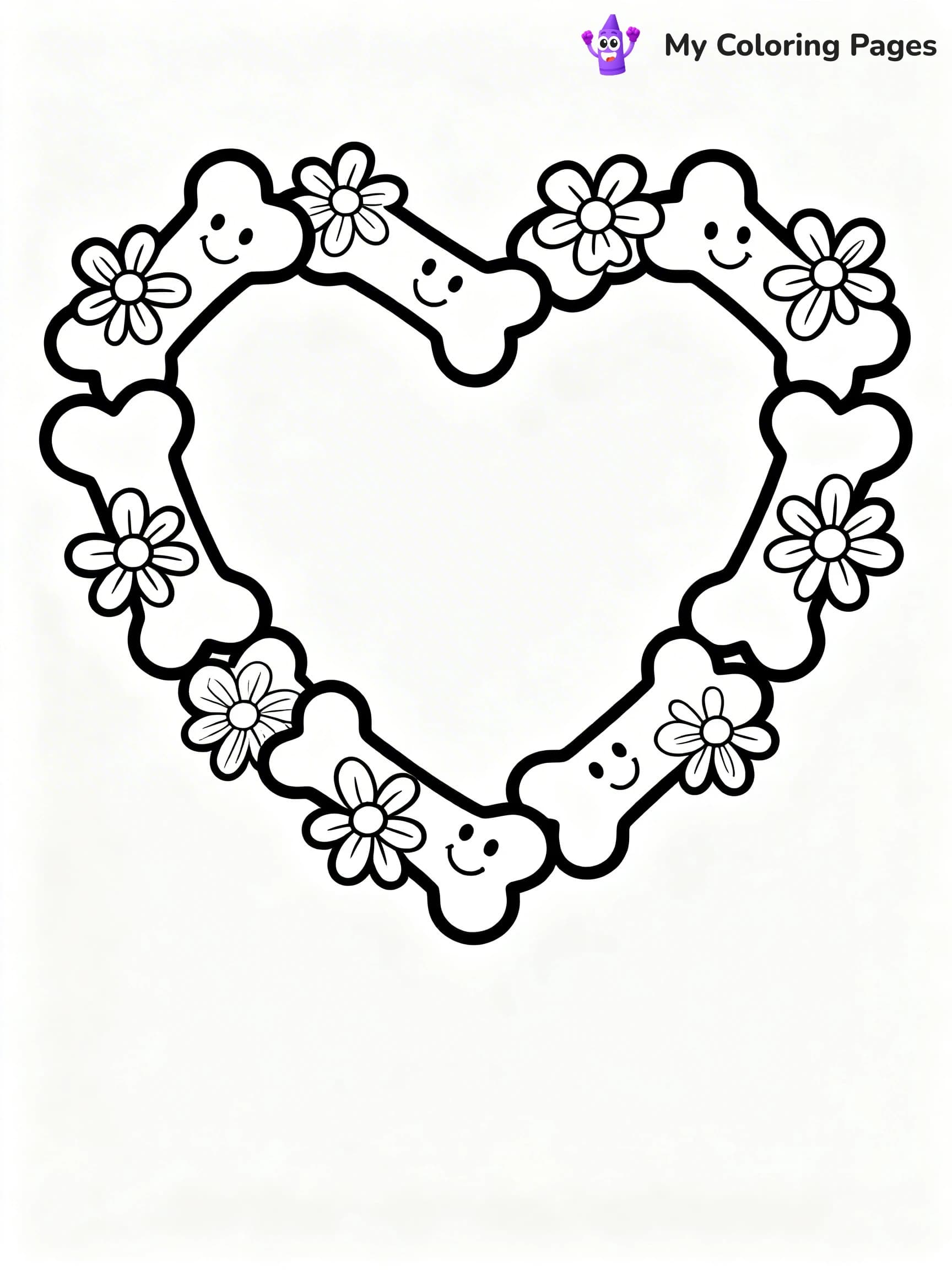 Bones Coloring Pages - 23