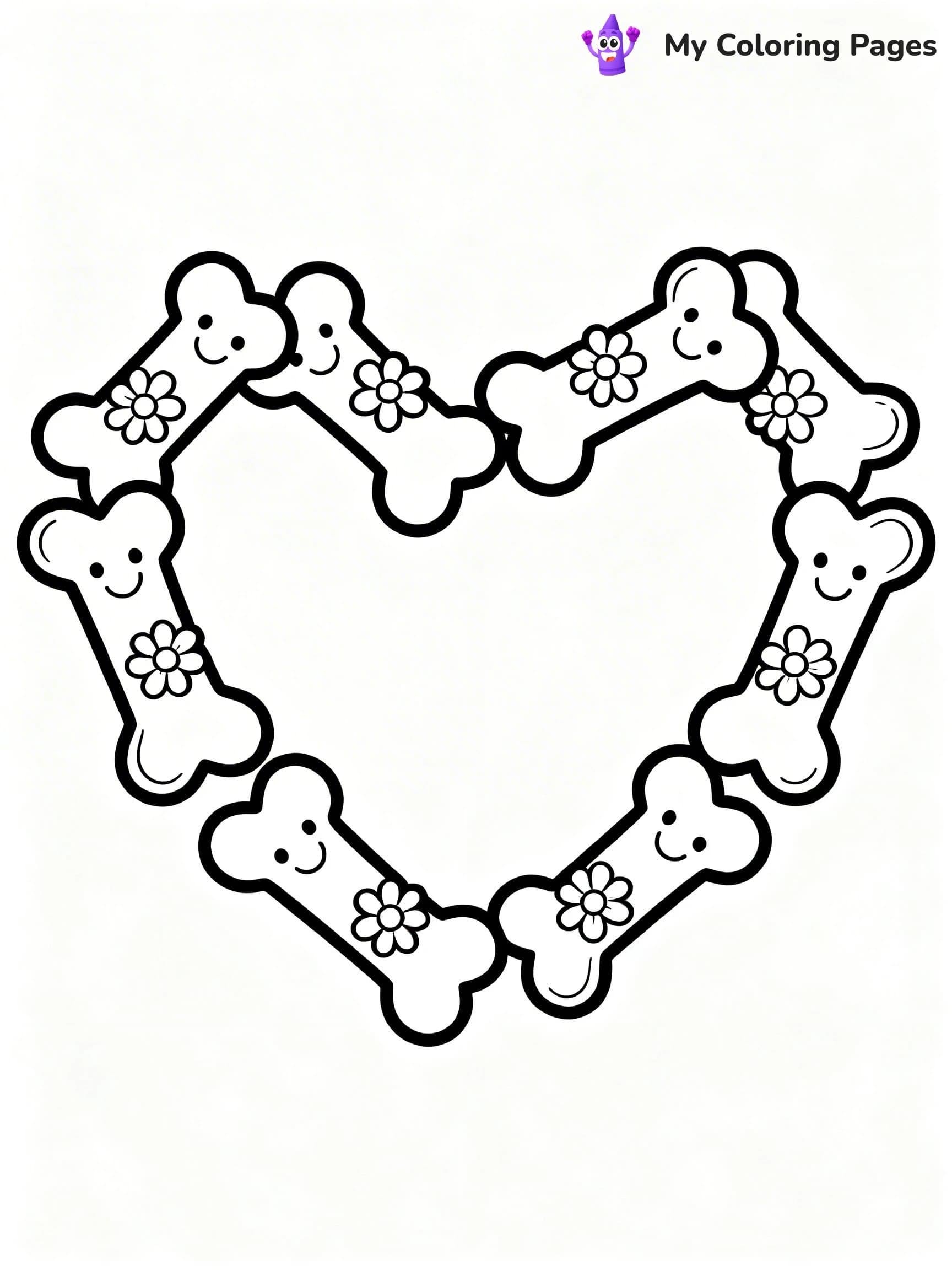 Bones Coloring Pages - 21