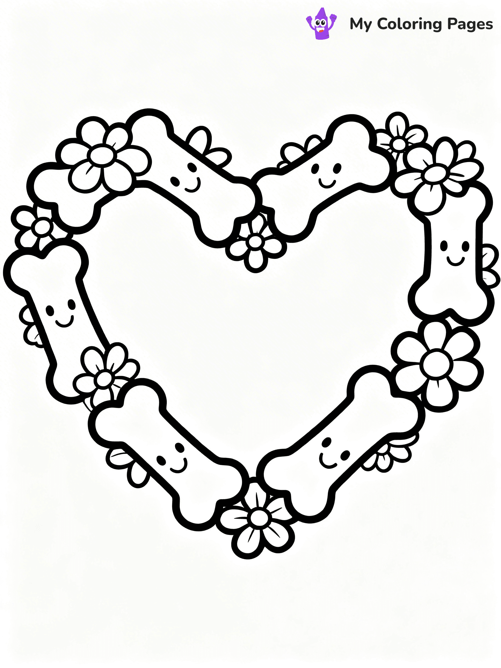 Bones Coloring Pages - 24